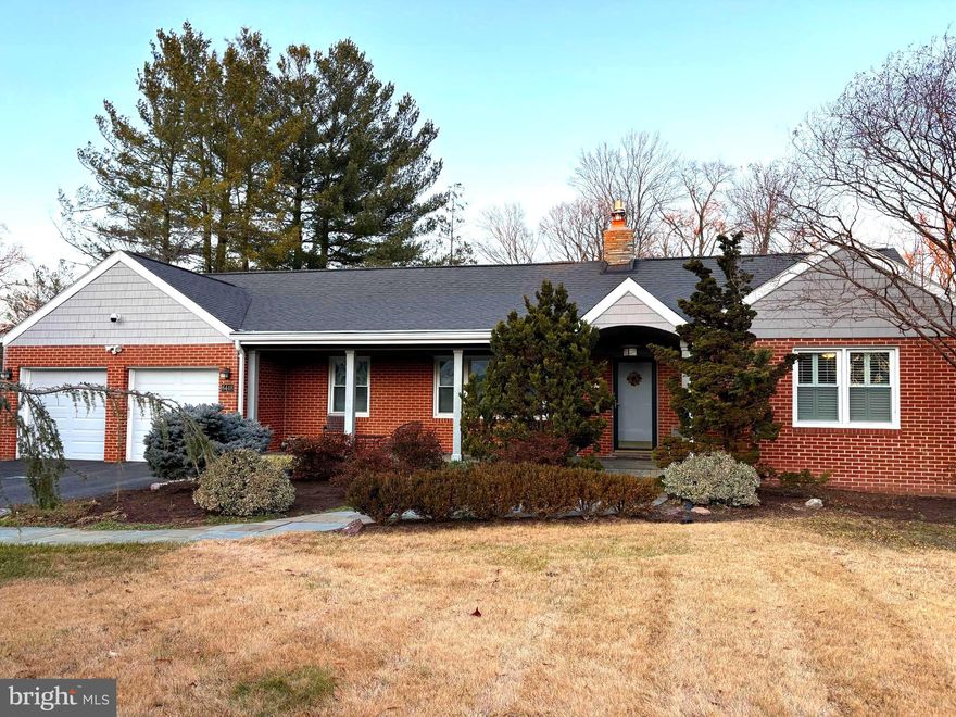 This is it - one level living at its finest!  Easy living with this 2 car garage home with main level access, updated kitchen, large living room, dining room and huge family room addition.  Cherry glass front cabinets in kitchen, gas cooking. This sweet home has 3 fireplaces with beautiful surrounds, mantels. Lovely hardwoods.  Plus primary bedroom is en-suite, 2 additional bedrooms with one currently set up as office. Tastefully updated lower level with cute tiled floor, beadboard walls and fireplace. Extra storage here and walk up stairs to floored attic space for easy storage.  All this and large deck off family room- retractable awning for shade. Delightful large, level yard with lush landscaping, perennials, shrubs and shed.  Stone front porch give this wonderful home curb appeal plus!  And first floor mud room/laundry room and powder room.  This is the home you've been waiting for!
All this in idyllic neighborhood known as “Old Sleepy Hollow.”  Custom built homes on large lots with mature landscaping, trees, bunnies and foxes!  And, so so close to it all.   East Falls Church Metro, Mosaic shopping and restaurants, parks, and Rt. 50, 495, 66 and 7.
This home exudes tasteful updating and thoughtful design.  Wonderfully maintained as well.  Professional photos up on Jan 23rd.