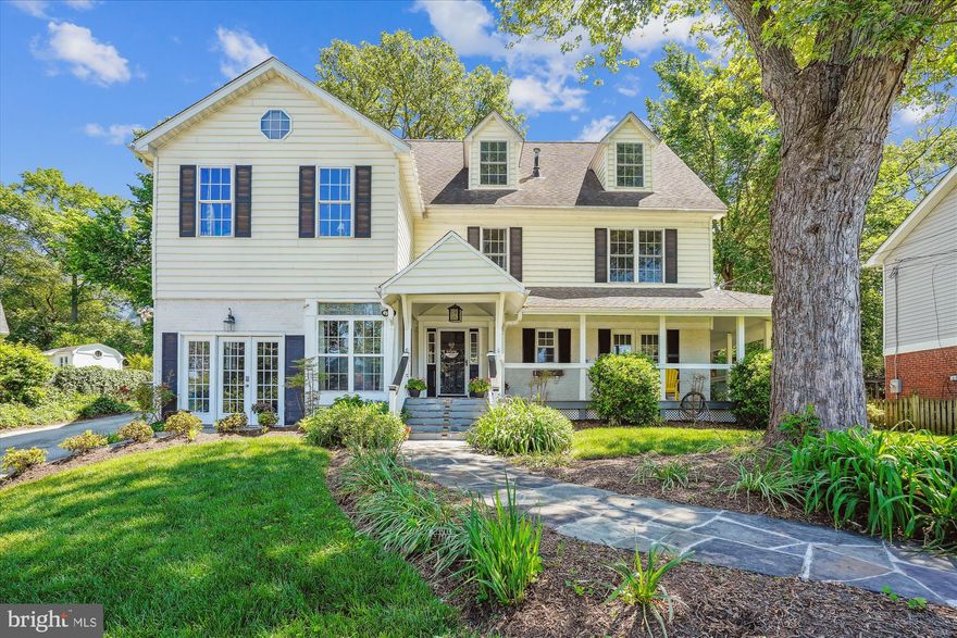 Welcome Home to N Arlington living at its best on a charming cul-de-sac! Renovated Colonial turned Farmhouse with Wraparound Porch has nearly 4,100sq ft on four lovely levels! This home falls in the highly rated Tuckahoe/Williamsburg/Yorktown School Pyramid!  The main floor is great for entertaining with wonderful spaces to gather and share good times together!  Welcome friends and family in the Great Foyer with gas fireplace and a lovely space to sit and catch up with friends who stop by! Walk right into a huge gourmet kitchen with Granite Counters, Stainless Appliances, tons of cabinets and cool deep windows sills for your herb garden that opens out onto the patio! Great for entertaining!  Large table space in the kitchen! Formal Dining Room is big enough for large dinner parties! Living Room is flooded with natural light and  French doors that walk out onto the wraparound porch! Powder Room on the Main Level as well! You will love the large Family Room off the Kitchen with new flooring and a separate privat entrace, which would make it a great office space where a professionals can welcome clients directly.  All of this is just on the main floor! ALL 6 bedrooms on the upper two levels. Upper Level 1 has 4 bedrooms with 3 full baths, plus a huge Laundry Room with storage and a 2nd Water Heater for the home! The luxurious Primary Retreat has new lighting, a sitting area, an enormous en-suite spa-like bathroom, and walk-in closet. Upper Level 2 has 2 large bedrooms with a Jack-n-Jill full bath in between and lots of large closets. It's a wing unto itself! The possibilities are endless for family, guests, au pair/in-law suite, or work from home.  And there's still a basement with a Rec Room, full bath and utility room with extra fridge and dogwash station, plus SO MUCH STORAGE- to include a dry crawl space that goes on and on, perfect for luggage, holiday decorations, sporting equipment and more!!  Take advantage of this opportunity to own a great big house in N Arlington with schools, metro, parks, shopping, and access to I-66, all within a 1mi radius! Upgrades and Updates over the years include: NEW 40yr Roof put on in June !!!  2024 – NEW Luxury Vinyl Plank installed in Family Room, 2024 - Extensive Front Yard Landscaping Improvements,  2018/ 2019 - Three HVACs Replaced,  2019 - Two NEW Water Heaters, 2019 – NEW Washer & Dryer,  2021 - All Carpet Replaced, 2020 - Refinished hardwood floors, 2019/2020 - All Bathrooms refurbished, 2013 - Wraparound Porch Added on to include 8 exterior power outlets, 2019 - Decking area installed in the backyard, 2010 - Raised all Ceilings to 9ft. New insulation placed, and all plaster walls and ceilings removed and replaced with drywall. Are you the lucky Buyers who will get to live here? Schedule your tour today!