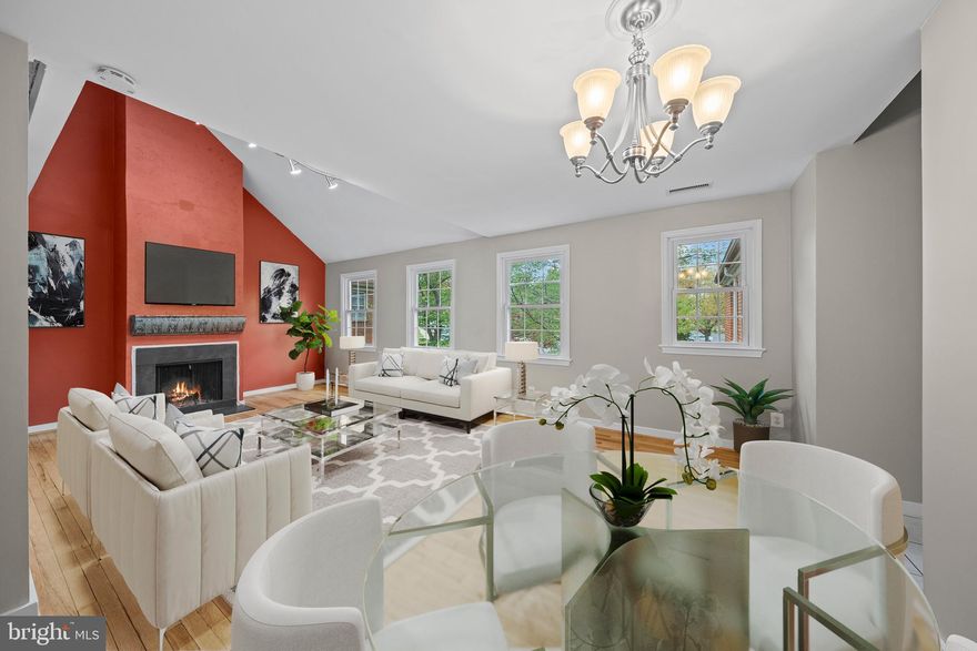 DRAMATIC 1,141  SQ. FT.  2-STORY LOFTED HOME  SITUATED IN SOUGHT AFTER ROCK CREEK GARDENS.  A  UNIQUE COMMUNIITY WITH A PEACEFUL PARK-LIKE SETTING  AND  CONVENIENT TO EVERYTHING.   THIS INVITING HOME  IS AIRY AND  DRAMATIC.  THE  VERSATILE  TOP FLOOR CAN BE USED AS A  BEDROOM, OFFICE, FAMILY ROOM OR A COMBINATION!  THE DRAMATIC SKYLIT CATHEDRAL  CEILING  AND  ARCHITECTURAL CHARACTER  CONVEY A SPECIALNESS NOT OFTEN FOUND IN CONDOMINIUM HOMES.    GLEAMING OAK FLRS, FULLY RENOVATED KITCHEN, PRIVATE BOSCH WASHER/DRYER AND A WOOD-BURNING FPLC., ALL CONTRIBUTE TO  THE SPECIALNESS OF THIS  THIS A RARE FIND.  THE  HOME IS TUCKED INTO A TRANQUIL  COURTYARD SETTING.  THERE'S A STELLAR COMMUNITY POOL.  BARBEQUE PIT AND GAZEBO FOR AL FRESCO DINING.   THE CONVENIENT NEIGHBORHOOD SHOPPING CENTER IS JUST 1/2 BLOCK  AWAY.  SHOPS, RESTAURANTS (PARKWAY DELI/DAILY DISH CAFE'), HEALTH CLUB, DRY CLEANERS AND  MORE.  ON BUS LINES TO METRO, DOWNTOWN SILVER SPRING AND BETHESDA.  LIVE THE GOOD LIFE IN THIS  SPECIAL  HOME.  YOU'LL BE THE ENVY OF YOUR FRIENDS!