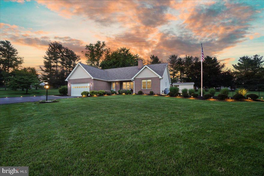 If you missed this the first time round, now is your chance! Welcome to your new home sweet home! Tucked away in a cozy cul-de-sac, this home is all about easy living with a touch of luxury. Step inside and you'll find a wheelchair accessible main level that's perfect for everyday life. The open plan living area is spacious and bright,  with a warming fireplace for winter. Whether you're relaxing solo or hosting a gathering, there's plenty of room for everyone to feel right at home. Have pets or suffer from allergies? You will love the WHOLE HOUSE FAN providing great fresh air and ventilation!  The beautiful wheelchair accessible primary suite has a tray ceiling and crown molding, and leads to a wheelchair accessible primary bathroom with a large shower stall.  Off the airy open plan living area are two spacious bedrooms and connected by a jack- and- jill bathroom, and an additional powder room.
Wondering why it is back on the market? The Buyers fund for closing fell through.  
Head downstairs to discover a fully finished basement with FOUR bonus rooms, a full bathroom, and a family room with a propane fireplace hookup! Whether you need space for a home office, a playroom for the kids, or a cozy den for movie nights, this basement has it all including side outside access.

The REAL FUN begins outside! Enjoy a huge fenced backyard with a sparkling inground pool and extensive hardscaping, stealing the show. On sunny days, you'll love spending your summer lounging by the pool, soaking up the sun, and making a splash whenever you please. With a brand new pool heater, your swimming season can now exted by a further 2 months! When you need a break from the sun, shelter under the stylish, shady gazebo.  Need a quick change or a cooling beverage? Dive into the handy pool house with its full bathroom, refrigerator and counter!

But wait, there's more! Let's not forget about the practical features: Inside, all rooms are wired for cable, and the main level is wheelchair accessible, as is the primary bedroom and bathroom suite.  There is a large driveway with plenty of room to park, extensive outdoor light-scaping in the front of the property creating a beautiful nighttime ambience, a shed for your mower, and a gravel lot for boat or trailer parking in the rear along with a vegetable garden.

Many new and newer features such as the roof, HVAC system, tankless water heater and sewer grinder pump. 

So come on in and make yourself at home in this slice of paradise. With its perfect blend of comfort, charm,  space and endless summer fun, you'll never want to leave!