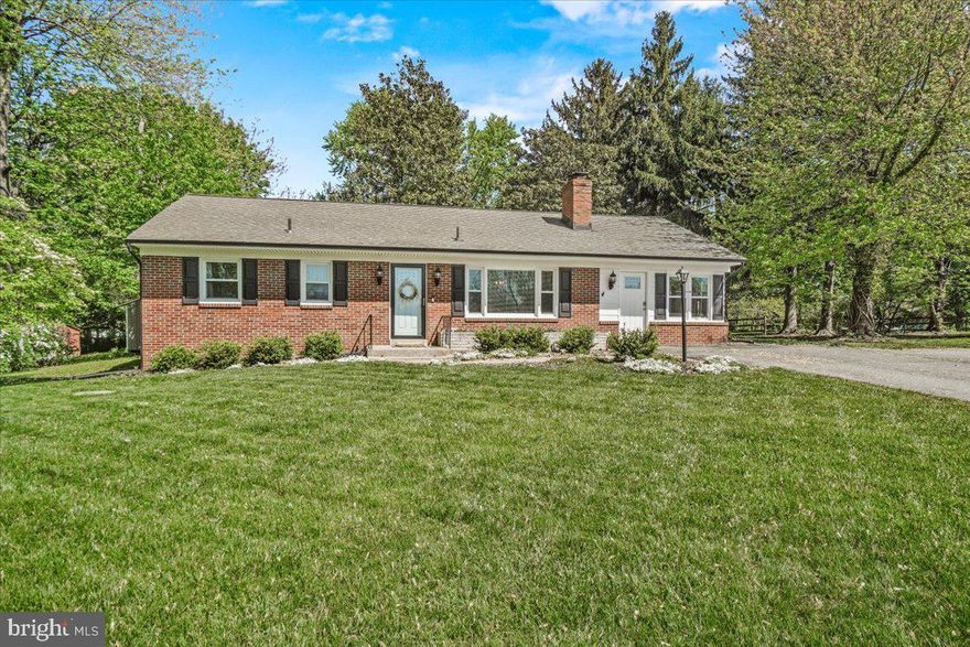 Nestled  on a private half acre lot, you will find your future home.  Step through any of the new exterior doors (2020) and enjoy a highly updated ranch-style home (2020), with double paned vinyl windows showcasing the rolling pastures and family park out front.  The bright and spacious floor plan displays an immaculately updated home with gleaming hardwood flooring, expansive kitchen with granite countertops, stainless steel appliances, and a large kitchen island/breakfast bar that provides plenty of counter space.  Entertain guests in the stunning solarium or choose to move outside to the quaint back porch that borders an expansive and beautifully parklike backyard with mature trees.  Inside the home you'll find the main floor, complete with three bedrooms and a fully updated bathroom (2020).  The lower level adds an option for a large primary suite that includes a custom shower and a large walk-in closet, or use as a family entertainment space and a fourth bedroom.  Framing this home are all new black accented rain gutters (2022) that add a touch of style and sophistication.  Easy access to major commuter route, shopping, dining and Damascus Schools.  Don't miss out!