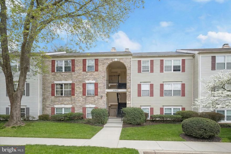 Welcome to a rare opportunity in Longmead Crossing, an updated 3-bedroom, 2-bath condo that is hard to find and even harder to match. Set within a tree-lined community, Building 2503 leads you to this convenient ground-level Unit 11BB.

Inside, the bright, open layout connects the living and dining areas, enhanced by wood-inspired luxury vinyl plank flooring, recessed lighting, and a sleek contemporary ceiling fan. The fully remodeled eat-in kitchen showcases new stainless steel appliances, quartz countertops, updated cabinetry, and a charming breakfast nook with a window, while a nearby laundry area adds everyday ease.

All three bedrooms are generously sized, each featuring LVP flooring and ceiling fans for comfort and consistency throughout. Two full bathrooms have been tastefully refreshed with new vanities and mirrors in 2025 and 2026, offering both a walk-in shower and a tub-shower combination.

Recent updates include a newer water heater (2025), HVAC (2023), and LVP flooring (2025) giving added peace of mind. Community amenities such as an outdoor pool, tennis courts, and a tot lot enhance the lifestyle.

With easy access to the ICC, I-95, I-495 and close proximity to Gaithersburg and Washington, DC, this standout 3-bedroom condo delivers space, updates, and a location that is tough to beat.
Note:  Select interior photos have been virtually staged.