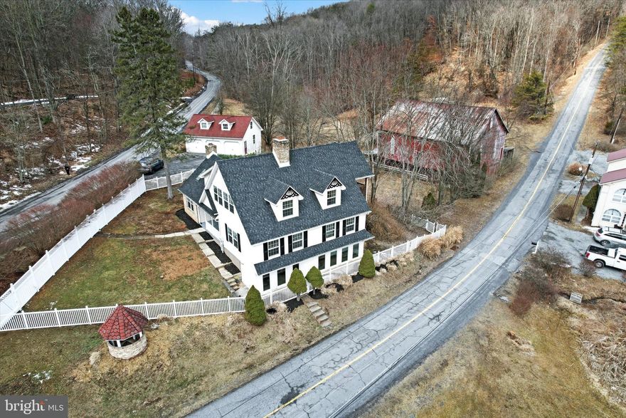 Explore the possibilities of this immaculately renovated home on over 13 acres in the West Perry School District. With 2,218 sqft., 3-4 bedrooms, and 3.5 bathrooms, this home is ready for you to make it your own home sweet home on the range. All new, top to bottom, no stone left unturned in this charmer! The first floor offers 2 bedrooms including a primary bedroom with en suite full bath, huge open kitchen with room for living and dining, a large living room and flex room for formal dining, office, drop zone, or whatever your needs may be! The second floor features 1-2 massive bedrooms and 1.5 baths. 3 fireplaces, 2 gas and 1 wood, each unique and full of life. Outside on over 13 acres you will find a 3-car detached garage and massive barn, ready for you to explore the potential! The location for this property is KEY! While it is secluded and rural, it is only a 15-minute drive to the Carlisle Interchange, making commuting a breeze while giving you the benefits of privacy and land of your own! *****The property is not currently registered under Clean & Green however is eligible for this great program! The new owner will reap the rewards of Clean and Green tax savings!***** You do not want to miss this rare opportunity to own a home with acreage in a prime location—schedule your showing today!