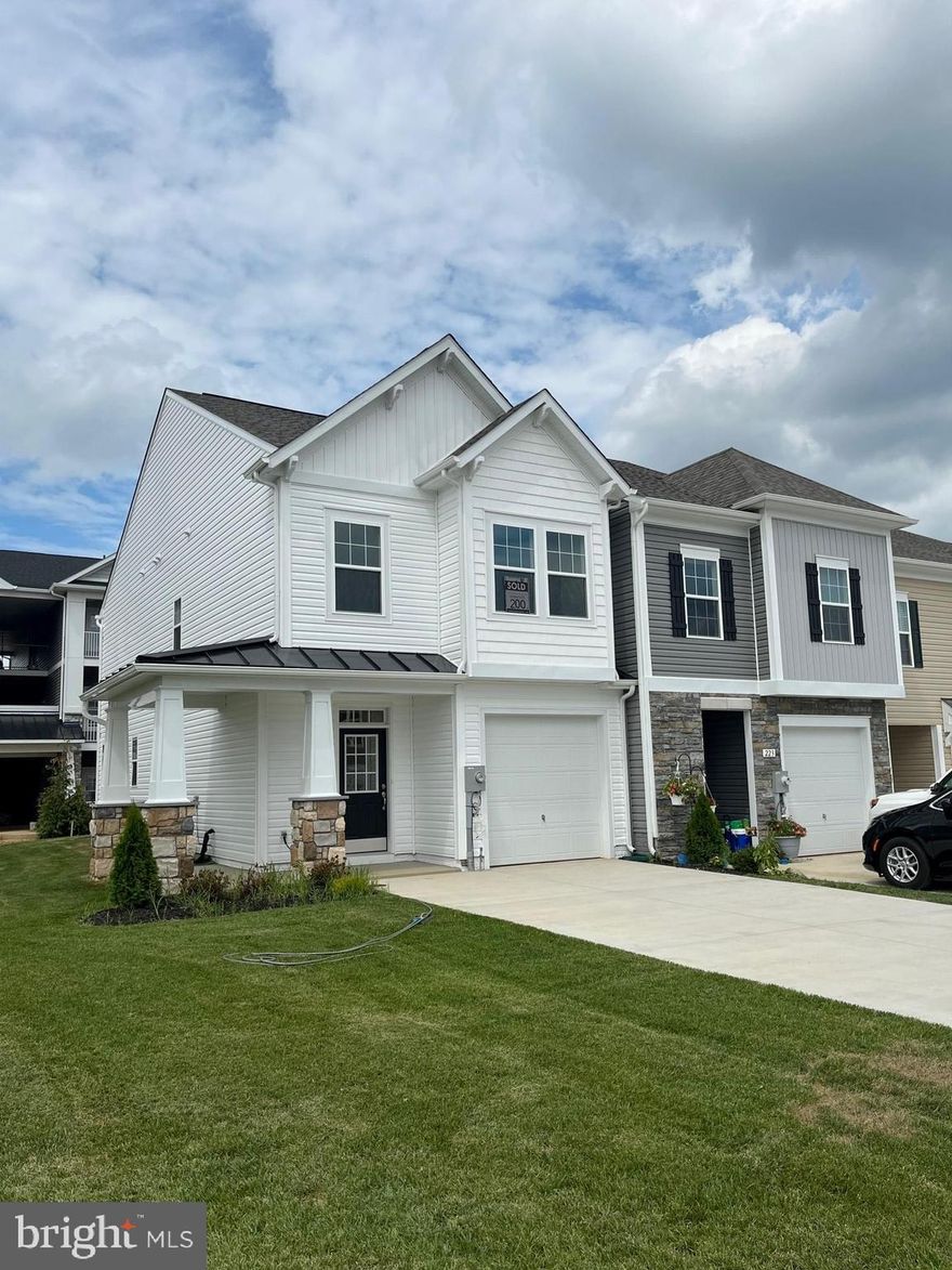 PENDING RELEASE OF CURRENT CONTRACT! This completed END-UNIT home has an Open concept kitchen with large island, opens to breakfast area and family room.  Owner’s suite with tray ceiling, walk-in closet, dual vanity, and seated shower. Upper level laundry. Set in a wonderful new community, in a prime location for I-81, Rt 11, I-70 commuters, mountain views, walking distance to shopping, access to Spring Mills schools, and close to interstate just minutes from the MD line. HOA includes mowing, dog park, basketball & tennis courts, playground, gazebo and so much more!  OFFERING UP TO 10K IN CLOSING ASSISTANCE WITH THE USE OF PREFERRED LENDER AND TITLE. Schedule your tour TODAY!
