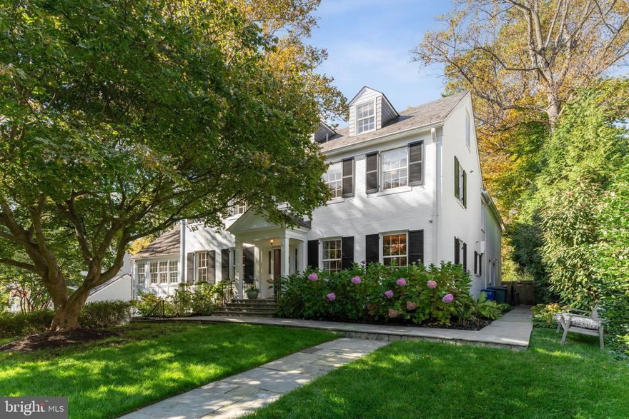 CLASSIC SPRING VALLEY GEM - WELCOME HOME TO THIS BEAUTIFULLY LANDSCAPED 15,000  SQFT HOMESITE OFFERING  MATURE TREES AND HYDRANGEAS, FLAGSTONE PATIO PERFECT FOR AL FRESCO DINING OVERLOOKING THE LARGE FLAT BACKYARD AND SWIMMING POOL.  CHARM ABOUNDS IN THIS ALL BRICK SPRING VALLEY HOME:  LIGHT/BRIGHT SUNROOM, FORMAL DINING & LIVING ROOMS, EXPANSIVE KITCHEN/FAMILY ROOM FLANKED WITH FRENCH DOORS THAT FLOW FOR ENTERTAINING.  SPACIOUS PRIMARY SUITE WITH FEATURING  A FIREPLACE & LOVELY WINDOWS OVERLOOKING THE GARDENS.  5 BEDROOMS/3 FULL BATHS/2ND LEVEL AND 2 BEDROOMS/1 FULL BATH 3RD LEVEL.  FULLY FINISHED LOWER LEVEL RECREATION ROOM AND LAUNDRY ROOM & 2 CAR GARAGE COMPLETE THIS LOVELY RESIDENCE.                                                           OPEN SAT & SUN 12-2 | SEND YOUR BUYERS!          FIRST SHOWINGS START SATURDAY AM