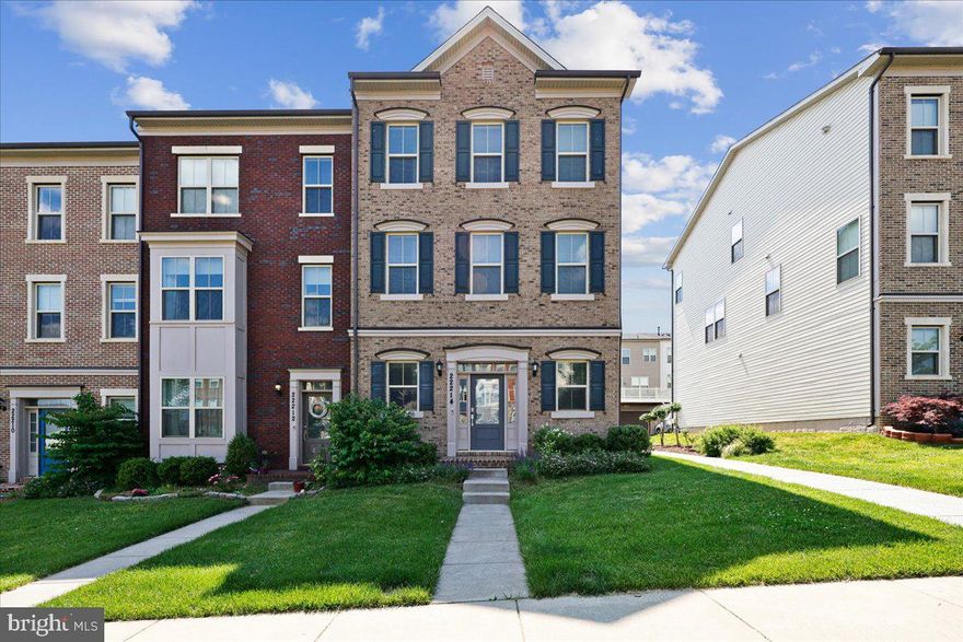 Welcome to this  beautiful Winchester 3 level Town Home with a 2 car garage.  Like new condition.  As you enter you will find a versatile space to be used as a living room,office or den. On the main floor there is an open concept with an upscale kitchen.dining area and family room featuring a gas fireplace.  Hardwood floors on the first and second levels. There is a wonderful primary suite with a luxury full bathroom featuring a stylish stand alone tub, separate shower and water closet.  2 additional bedrooms and a full size washer and dryer.  The development offers an outdoor pool, tot lot, club house and a fitness center.  Please do not miss the Clarksburg Premium Outlets right outside this community.