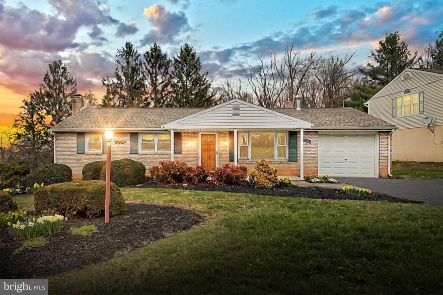 ** Offer received.  A deadline has been set for Sunday,  April 13, 2025 at 5:00 pm. **Welcome to 223 West Forrest Avenue!  This beautiful 3-bedroom, 2-bathroom brick rancher  is nestled in the charming town of Shrewsbury. With its timeless appeal and great bones, this home offers  plenty of opportunity to make it uniquely yours with some paint and  updates.

As you step inside, you’ll be greeted by the original hardwood floors that flow seamlessly throughout the main level, adding warmth and character to every room. The spacious living room is a cozy retreat, complete with a charming fireplace, perfect for unwinding after a long day or entertaining guests. The updated bathrooms give the home a fresh feel, offering both style and functionality.

The three bedrooms provide ample space for rest and relaxation, while the finished basement expands your living options.  Already equipped with a bar, the lower level is ideal for a home theater, game room, or man cave. There’s so much potential here to create the perfect space to suit your needs.

Outside, the beautifully landscaped yard is a true standout, enhancing the home’s curb appeal and providing a peaceful retreat. The large composite deck is perfect for hosting gatherings or enjoying quiet moments in nature. A stone patio provides an additional outdoor living space, while the outdoor fireplace creates the perfect ambiance for cozy evenings under the stars. 

The backyard is a true nature lover's haven, offering a front-row seat to the local wildlife. Whether you’re sipping coffee on the deck or relaxing by the outdoor fireplace, you’ll have the pleasure of watching birds, deer, and other local creatures roam freely through the area—truly a peaceful escape from the hustle and bustle of everyday life.

This home is the perfect blend of classic charm and an unbeatable location. Whether you’re looking for a tranquil escape, a space to entertain, or a connection with nature, this property has it all!  Don’t miss out on the chance to make this house your home—schedule a showing today and start imagining your future here!