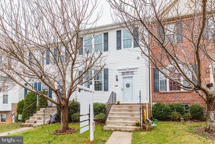 WELCOME HOME TO THIS STUNNING MONMOUTH MEADOWS TOWNHOMES WITH 3 LEVEL BUMP OUT, 9' CEILINGS ON THE MAIN LEVEL, 4 BEDROOMS, 3 FULL BATHS AND ONE HALF BATH--OPEN CONCEPT ON MAIN LEVEL--NEW WINDOWS AND ROOF IN 2017 ALONG WITH NEW 75 GALLON WATER HEATER INSTALLED IN 2017, NEW OUTDOOR AND INDOOR LED LIGHTING IN 2021, ALL DOOR HARDWARE HAS BEEN METICULOUSLY UPGRADED TO NICKEL SATIN,  NEW GAS LG OVEN/RANGE WITH AIR FRYER OPTION,  WP REFRIGERATOR AND WP MICROWAVE, NEW BASEMENT EXTERIOR DOOR, NEW CARPET AND FRESHLY PAINTED--LARGE MASTER SUITE WITH PRIVATE LUXURY BATH--FINISHED LOWER LEVEL WITH REC ROOM AND POTENTIAL 4TH BEDROOM/OFFICE--LARGE DECK FOR ENTERTAINING AND BACKS TO COMMON AREA--TRULY EXQUISITE!  DON'T FORGET ABOUT THE COMMUNITY POOL THAT IS ONLY A SHORT WALK FROM YOUR NEW HOME! PLEASE NOTE THAT ACCESS TO THE COMMUNITY POOL/COMMUNITY CENTER REQUIRES AN ADDITIONAL ANNUAL FEE OF $600 PER YEAR. --