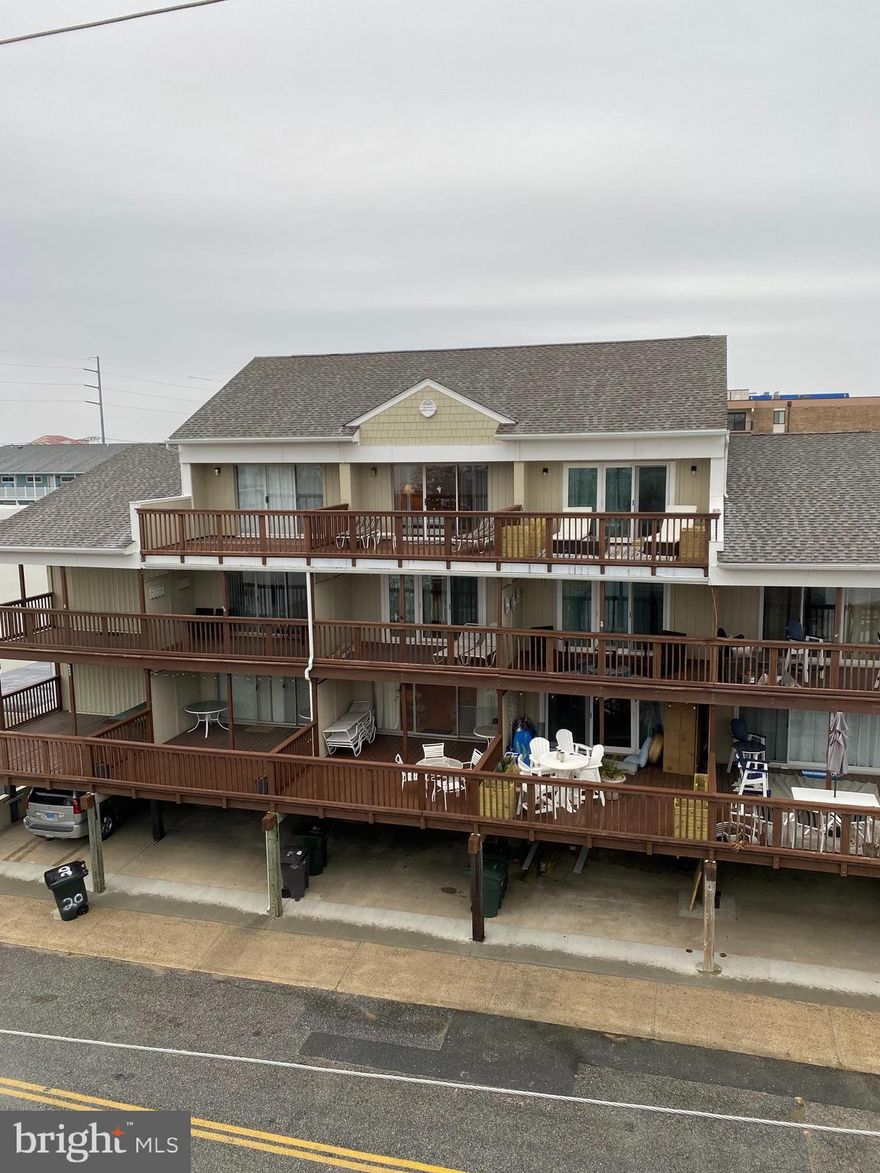 HIGHEST AND BEST OFFERS DUE BY 5 PM SUNDAY, 1/9/21

Next door unit collected over 55k rental income last year. 2nd floor back entrance from boardwalk to beach with large lockable closet for beach gear, sand wash off area and enclosed outdoor shower with changing area. Ocean view decks 2nd, 3rd and 4th floors have sunny southern exposure extending
season several months. Sleeps 12 in 5 bedrooms. 3 private covered parking spaces, free st parking. Gated guarded pool. All walls, floors, ceilings redone 2021.New kitchen with Stainless appliances 2021. Fully furnished. new beds and mattresses. 2 twin,3 queen,2 king. New carpet. Window treatments. New roof
2019. New heat pump 2021. New solid wood interior doors and new exterior doors 2021. Several new sliders and windows 2021 Midtown Ocean City.
Refurbished winter 2022 huge guarded golden sand beach. No rentals since renovations.
