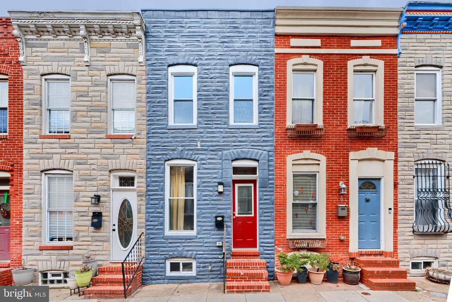 Welcome to affordable and adorable 7 N Rose St!  Whether you are a buyer on a budget or a savvy investor looking to add to your rental portfolio this home will check all your boxes.  This six-year young renovation has been meticulously maintained by homeowner and is the definition of turnkey.  This two-bedroom two full bathroom home boasts stunning Brazilian cherry floors, like new appliances and two private outdoor spaces for all your summer entertaining needs.   You will love the open concept and functional layout!   Basement features fully finished suite with high ceilings, flex space for office or den, storage, and full bathroom.  Upstairs has two primary bedrooms with balcony on the rear and second modern full bathroom.  Icing on the cake is your massive private parking pad!   You will never circle the block looking for a parking here!   Located steps from iconic Patterson Park, walking distance to Canton, Fells Point and Hopkins with easy commuter access to 95, 895, & 83  7 N Rose is why we love city life!