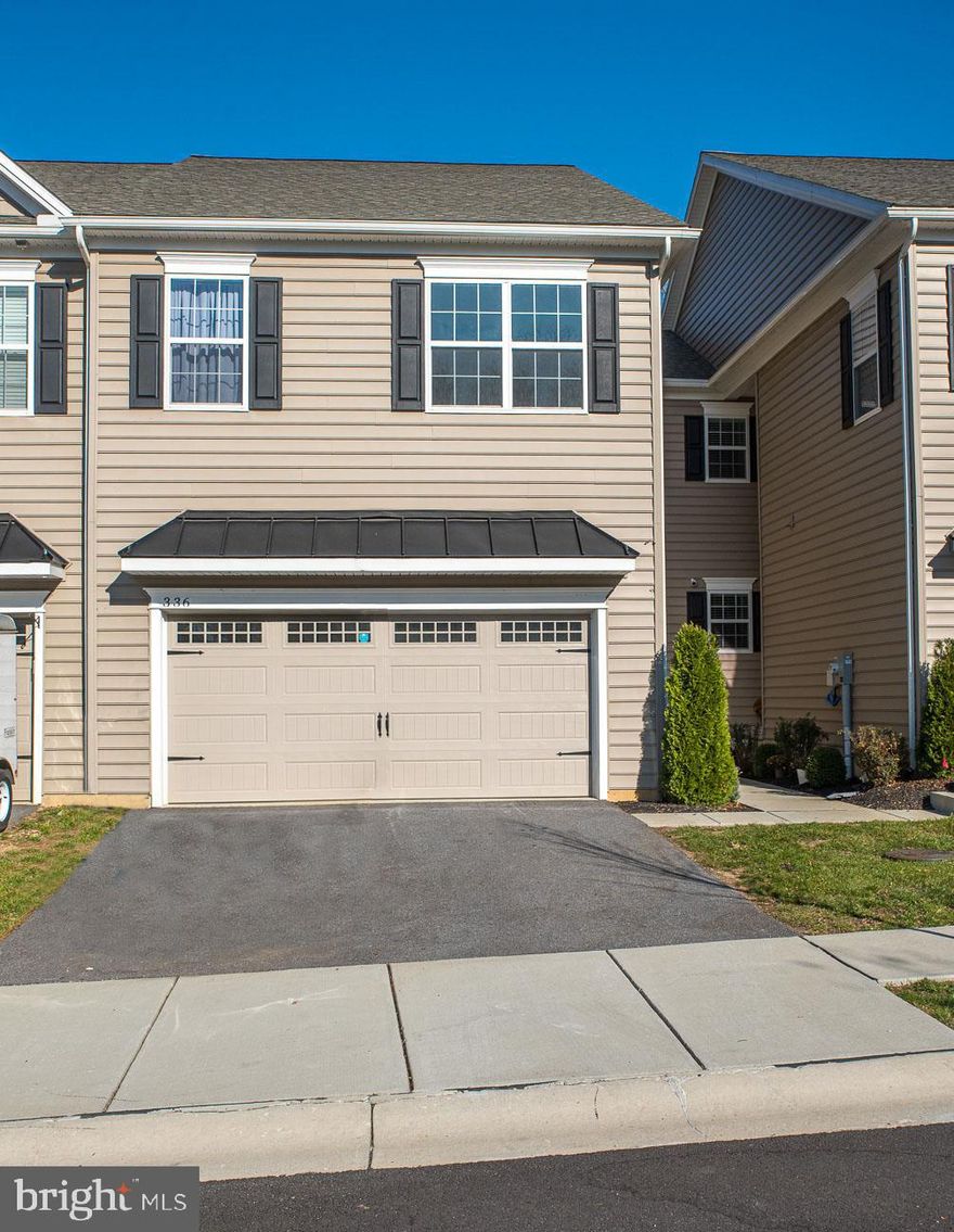 Welcome to Village Greene's newest phase with this only 2 YEAR OLD HOME! Avoid the hassle of new construction and the 1st year of bothersome builder follow up repairs. This upgraded model is ready to go. Ideally located in the  back of the community, on a cul de sac and looking out onto a woods view. Village Greene boasts a central sweeping courtyard with wide open grass space and a beautiful gazebo and playground from which you can enjoy watching evening sunsets. The open and flowing floor plan allows for easy day-to-day living as well as entertaining and working from home. Family members can have privacy on the 2nd floor complete with 3 large bedrooms, primary suite with soaking tub and glass shower en suite, 2 full total bathrooms, a laundry room with included front loader washer and dryer, and multiple walk-in closest.  Abundant storage throughout makes this model feel 2x as large as it's already 2,140. square feet(does not include garage or basement sq.ft.). A full, high ceiling basement is an large space you can finish off to your own specifications and aesthetic without paying an inflated upfront purchase price. Enjoy your 2-car garage for your vehicles and extra storage.  UTILITIES; PPL Electric est. $150. per month, community gas est. $25. per quarter, Aqua Water, $50. per month,  Public Sewer $100. per quarter. Village Greene at Honey Brook is an enclave of townhomes in historic Chester County offering beautiful views just off Route 322 with easy access to shopping, restaurants and entertainment just minutes from Downingtown and Exton. A friendly community with walking trails, open common areas, and a playground. Only 8 miles to Wegman's in Downingtown and 12 miles from Downingtown Exit of PA Turnpike. Book your showing today!