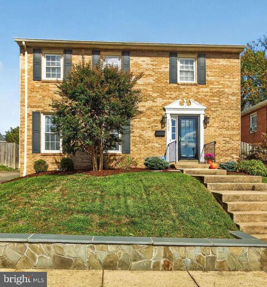 BEST BUY IN 22201!

Beautifully updated brick Colonial in the heart of Arlington just blocks from Clarendon! This charming 3-bedroom, 2.5-bath home perfectly blends timeless character with thoughtful modern updates. Classic brick architecture, a flagstone retaining wall, professional landscaping, and rare off-street parking for three cars create standout curb appeal.

Inside, gleaming hardwood floors span the main and upper levels, complemented by fresh paint and abundant natural light. The renovated kitchen shines with granite countertops, marble tile backsplash, painted paneled cabinetry with brushed nickel hardware, pendant lighting, a spacious pantry, and stainless steel appliances including a Bosch dishwasher, LG refrigerator, and five-burner gas range. The adjoining family room offers a cozy wood-burning fireplace with brick hearth and mantel, plus a sliding glass door leading to a large, upgraded deck overlooking a fully fenced backyard retreat with lush landscaping and a storage shed — perfect for relaxing or entertaining.

Upstairs, the expansive primary suite features a deep walk-in closet, an additional custom-organized closet, and a private bath with dual sinks, granite counters, updated lighting, and upgraded fixtures. Two additional bedrooms with ceiling fans and generous closets share a beautifully updated hall bath with granite vanity and ceramic tile finishes.

Additional highlights include a newer Carrier gas furnace, State water heater, LG front-load washer and dryer, central vacuum, and double-pane windows throughout.

All just minutes to Metro, Clarendon, Courthouse, shopping, dining, parks, and easy access to Washington, D.C., The Pentagon, and National Landing — offering the perfect combination of charm, convenience, and modern living in an unbeatable location.