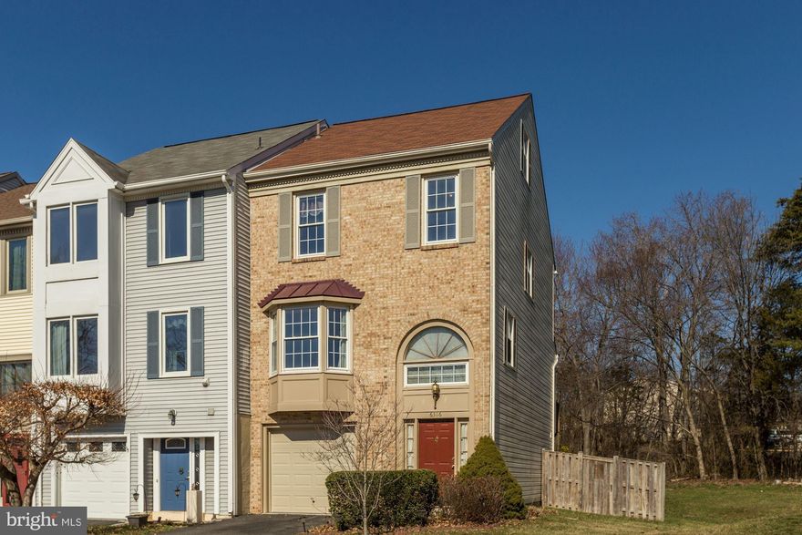 PLEASE SUBMIT OFFERS BY 2:pm on MONDAY, 3/2.  One of the largest townhomes and yards in the neighborhood located on quiet cul-de-sac! End-unit, 4-level brick-front home with NEW roof, siding, VELUX skylights and water heater; new flooring; new garage door; fresh paint; and upgraded kitchen and baths. Front entrance leads to bright, open two-story foyer and  Juliet  balcony overlook from living room. Ground-level family room features all new flooring; wood-burning fireplace with marble hearth; and walk-out to fully fenced backyard (6' privacy fence) that backs to communal area and trees. Main floor features flexible floor plan with a large, bright living room with new Pergo flooring! Kitchen includes dining/eating area, pantry closet and sliding glass doors that lead out to freshly painted deck. Kitchen upgrades include tile floor, granite counter tops and stainless steel appliances. Upper level consists of a generously sized master bedroom, two full baths and two additional bedrooms. Master bedroom features a cathedral ceiling with three new/upgraded VELUX skylights; stairway access to a loft with two sets of custom-made cedar-lined closets; and an attic. Master bedroom features three large closets and one linen closet in total. Master bath boasts a soaking tub with upgraded tile floors and vanity. Upper levels have new carpet and paint.  Convenient location to Routes 66/29/28. FIOS ready. 2-car driveway, with new garage door and motor. Home boasts beautiful front, side and back yards spring through fall! HOA has swimming pool, party room, basketball courts and playground all located near home. HOA recently repaved all community roads.  Please see list of home improvements for additional information.