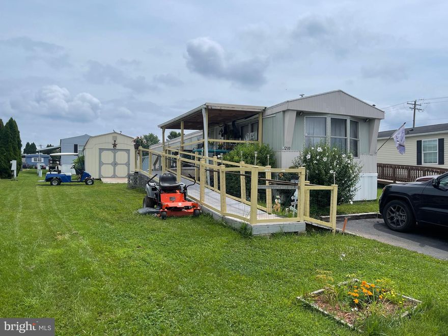 This well maintained mobile home is ready for you to make it your own. Offering 2 bedrooms and 1 bath, this home features a newer metal roof, new covered porch which is handicap accessible, and an updated bathroom. More pictures will be added soon.Must Be Park Approved