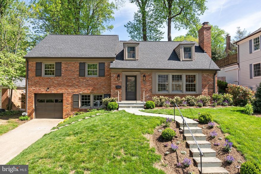 Set in the heart of Westmoreland Hills, this refined residence offers five spacious bedrooms and three and a half newly renovated bathrooms in a thoughtfully designed space. The professionally landscaped lot offers privacy, beauty, and functionality -- ideal for both everyday living and effortless entertaining.

Step into the foyer to shake off the cold and rest yourself next to the cozy fireplace and large bay window. Or plan summer soirées where guests seamlessly move from the living room, to the formal dining room, out to the patio. Just off the dining room, a new flagstone patio invites outdoor gatherings, while the serene, terraced backyard (complete with a built-in outdoor fireplace), sets the stage for intimate al fresco dining or raucous barbecues. The functional kitchen serves as the heart of the home with stainless steel appliances and ample counter space. Pull up a barstool at the peninsula while reading the paper, chopping vegetables, or helping with homework.
 
Down a few steps is the den of your dreams. With warm paneling, built-ins, and an oversized bay window, this is by far the owner's favorite retreat. Access to the oversized garage, a deep coat closet, and updated powder room to provide the ultimate convenience and efficiency for everyday life.

But wait -- there's more! If overnight guests or live-in au pair need room to spread out, the newly renovated lower-level offers another brand new family room, bedroom with egress, and another full ensuite bath. The kitchenette, laundry, and additional storage make this space more than a retreat - it’s like its own separate living space.

The upper bedroom levels features four additional bedrooms including a primary suite with custom walk-in closet, updated dual vanity bathroom, and “wet room” shower with integrated freestanding tub. The walk-up attic level is poised for future finishing or easily accessible storage.

All systems have been recently upgraded including windows (2023), HVAC (circa 2017), second HVAC (2024), new water heater, roof (circa 2017), and insulation in attic voids surrounding the primary suite. Newly installed flooring in kitchen and lower level, freshly refinished hardwoods throughout, renovated baths, and updated fixtures and finishes make this property a turn-key home.

Westmoreland Hills is known for its classic Colonial-style homes set along winding, tree-lined streets. The neighborhood borders the Capital Crescent Trail and Westmoreland Hills Park, both are just steps from the front door. Quick access to Friendship Heights, downtown Bethesda, and the vibrant shops and restaurants that define the area. Residents enjoy an active neighborhood association, beloved annual traditions, and a community feel that’s rare to find.
 
Served by Westbrook Elementary, Westland Middle School, and Bethesda-Chevy Chase High School, 5309 Falmouth Road is one for the ages.