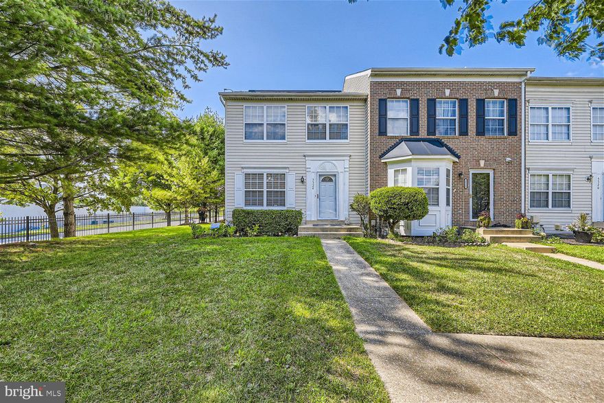 Beautifully maintained by the original owners, this 3BR/3.5BA end of row Townhome located in the desirable Howard's Ridge neighborhood of Ellicott City.  Walk-up to the front door of your forever home and step into three floors of spacious living space. The main floor offers an eat-in kitchen with wood cabinets, stainless steel appliances, granite countertops with a complimenting backsplash and a large pass through into the dining room making it ideal when hosting family and friends. The dining room is open to the living room, step down into a room filled with tons of natural light, a gas fireplace, and a sliding door to your deck. On the second floor is a large primary bedroom with a walk-in closet and private full bath, two sizable secondary bedrooms, and a shared hallway bath.  The lower level offers additional living space, either as an additional bedroom suite or a family room, a full bath with walk-in shower, storage, laundry, and a walk-out to the backyard. This home is move-in ready and has so much to offer new homeowners.  Imagine all this and in close proximity to shopping, restaurants, and commuter routes!