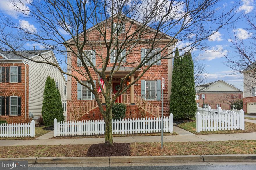 This is the one you have been waiting for!  Beautifully updated and maintained, stunning brick colonial with a side load two garage in Clarksburg Village!  Outdoor spaces include front porch, patio and deck. Over 4,300 finished square feet - 4 bedrooms, 4.5 baths and 3 walk-in closets.  Plantation shutters, wrought iron staircase spindles and custom fixtures throughout. Hardwood floors on the main and upper levels and luxury vinyl planks on the lower level.  Fabulous floor plan for everyday living - main level office with French doors and bedrooms large enough to include desks when furnishing.  Gourmet kitchen features granite countertops, stainless steel appliances, and custom cabinets galore. Whether cooking, baking or gathering you’ll love all the counter space, the large center island with space for bar stools and butler’s pantry - currently used as a coffee bar. Breakfast room shares a 2 sided gas fireplace with the family room and door to the deck overlooking the yard and with stairs to the patio. The family room, the heart of the home, features a custom fireplace mantel and cozy space to gather. Large dining room with crown molding, chair rail and Bay window for entertaining. Spacious primary suite with cathedral ceiling includes 2 walk-in closets, sitting/dressing area which could easily be used as a 2nd office and primary bath with double vanity, separate tub and shower. 3 additional supporting bedrooms with ceiling fans, including 1 bedroom with a walk-in closet and en-suite bath. Laundry area completes the upper level. Walk-up basement with ceiling fan features perfect spaces to relax, workout, and play. The lower level full bath with dual access creates a great space for guests. Glass door from rec room provides natural light and easy access to the patio area. Storage and utility room complete the lower level.
Clarksburg Village amenities include community clubhouse, swimming pools, walking paths, and tot lots. Close to shopping, restaurants and 270.
Recent updates include: Carpet on stairs to Basement – 2022, Kitchen, Foyer & Basement painted-2022, Wrought iron staircase spindles – 2021, Primary Bedroom painted – 2021, Dishwasher replaced – 2021, Microwave replaced – 2020, Hall bath and ensuite bath updated – 2020, Hardwood floors in upper level – 2019, LVP floors in lower level- 2019.