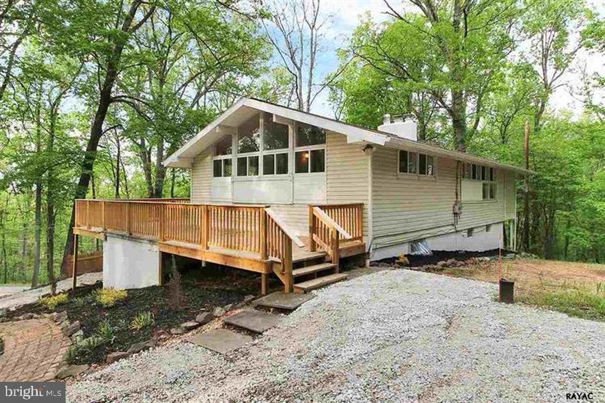 Privacy and gorgeous surroundings are one of the many bonuses for this remodeled rancher in Fairfield. 4 bedrooms, 2 full baths, custom kitchen w/ granite counters and new appliances. New flooring throughout. Finished walk out basement w/ fireplace. Large wrap around deck to enjoy those cool evenings.