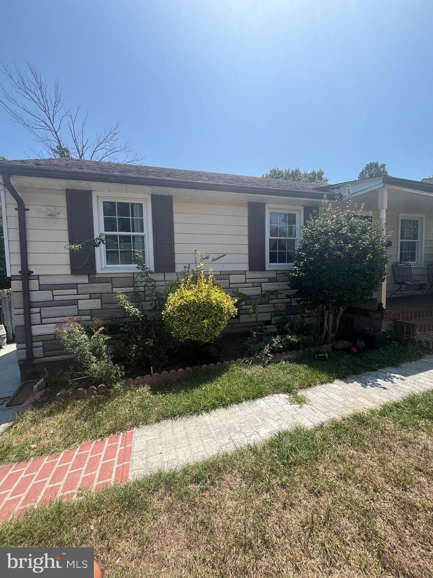 , sold as is seller will make no repairs, this  property has Great potential  needs work less then a mile to prince George’s mall, Hyattsville crossing and PG Plaza metro center  Bring all offers ! Investors welcome !