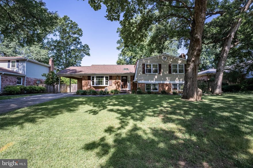 IMPROVED PRICE! Great price for this As Is home with 5 bedrooms and 3.5 bathrooms in sought-after Milway Meadows. With over 3,000 square feet of finished living space across four well-designed levels, this home is ready for your personal touches! The open floor plan is perfect for entertaining, featuring a generous kitchen with center island and sunny breakfast area. The living and dining rooms flow seamlessly to the expansive covered porch, which opens to a large, flat backyard—ideal for outdoor gatherings. Upstairs, the primary suite offers a walk-in closet and private ensuite bath, while three additional bedrooms and a full hall bath complete the level. The lower-level family room features a cozy brick-face fireplace and a fifth bedroom with its own ensuite bath—perfect for guests or a home office. The lowest level includes a spacious rec room, plus a large laundry and utility room for added convenience. Nestled on a quiet, tree-lined street in a well-established neighborhood with easy access to Route 1, Fort Belvoir, Arlington, the Pentagon, and Washington, DC. Endless shopping and dining options just minutes away. This sale is an As Is sale.