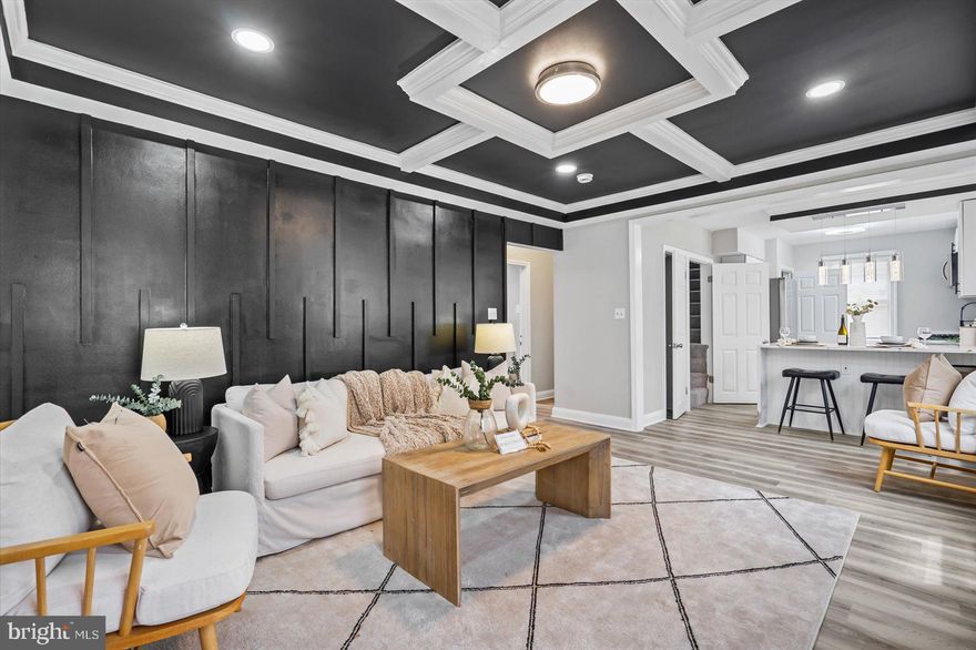 Welcome Home to 4811 Nurton Avenue!!  This Beautifully updated Cape Cod has the space you need to create a life you desire.  Boasting an array of sleek finishes throughout this 4 Bedroom, 3 Bathroom home has so much to offer!!  The main level boasts an open concept layout featuring spacious living room, kitchen, 2 entry level bedrooms and full bathroom.  Living room features a beautiful accent wall and coffered ceilings.  Kitchen offers an island with seating, S/S appliances, Quartz - Waterfall counters, white shaker cabinets and MORE!!  Upstairs you'll find the Primary Bedroom and primary bedroom - Offer so much space!  The basement has been fully finished to include a large Rec Room perfect for entertaining, 4th bedroom and 3rd full bathroom.  All bathrooms have been updated with ceramic tile and all new fixtures, all new modern lighting throughout, New LVP Flooring, New Carpeting and SO MUCH MORE!!  Enjoy off street parking in private driveway.  This home truly has it all!!  Book your private showing today before it's gone!!