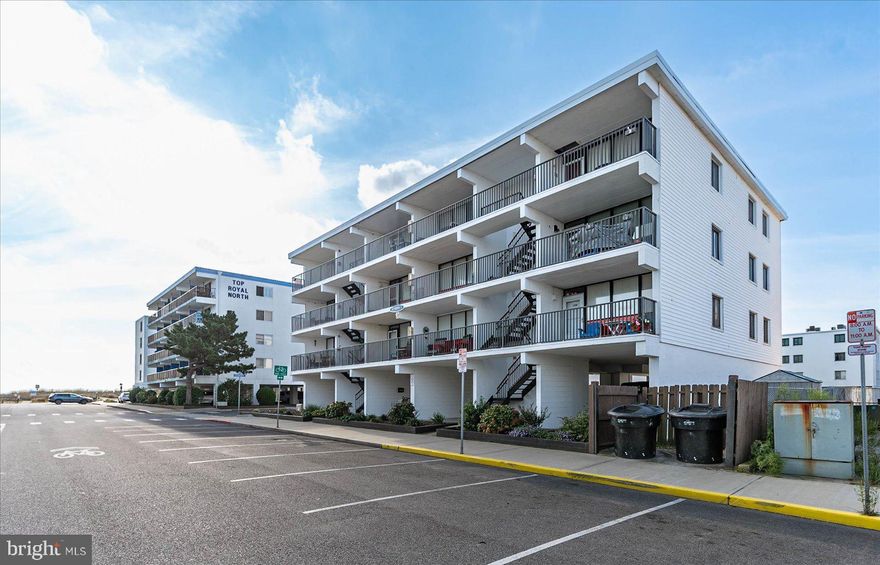 Awesome uptown 3 bed/2bath condo on the ocean block! Upgrades throughout, stainless steel appliances, washer and dryer in the condo and an ocean view from your own balcony! Literally steps to the beach. The best of both worlds, with all that OC has to offer and just minutes to Delaware Beaches and tax free shopping.  Many restaurants and activities just a short walk or bike ride away.  Currently enrolled in a rental program with excellent potential!  Save for yourself as a beach home or invest!