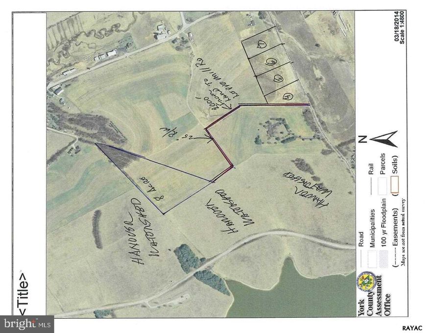 Lot has well that yelds 20 gallons per minute.  Perk is for a sandmound septic system.  The perfect place to build your dream home.  Easy Md. commute.