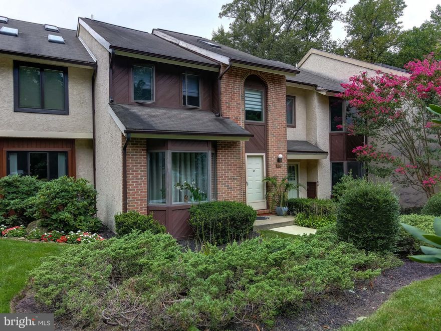 Welcome to your perfect new home! This completely updated and renovated townhouse in the sought after Granite Run community has been well taken care of by its current owner. The recent projects completed include: all new custom hardwood flooring on the entire 1st and 2nd floors; recently installed central air conditioning and heating system;  freshly painted throughout; kitchen granite countertops along with tile backsplash; updated lighting and new chandelier; entrance 2 story foyer window has a remote control built-in blind system; and the completely renovated 1st floor powder room as well as the upstairs hall bathrooms were both remodeled. The main level, with all hardwood flooring throughout, offers a spacious living room that has 6 recessed lights along with a large deep front window allows plenty of sunlight in. The family room, with a wood burning fireplace, leads to the dining room that has added chair rail and wainscoting. The updated eat-in kitchen, with a sitting area, offers a dishwasher, garbage disposal, island, granite countertops, tile backsplash, newer lighting and faucet along with 2 recessed lights. In addition, there is an updated powder room with beautiful marble flooring, newer cabinets and vessel sink. A patio door that leads to the deck.  The 2nd floor, with all hardwood flooring throughout, has a spacious master bedroom with 6 recessed lights, a door entrance that leads out to the quaint balcony that overlooks the babbling brook and rear landscaping. In addition, you will find a master bathroom with tile flooring. Also located on this level is the renovated hall bath with custom tile flooring and tile shower with clear recently added new shower doors, as well as all upgraded fixtures, toilet along with a vessel sink. The 3rd floor loft area serves as the 3rd bedroom or could be used as an office or guest bedroom that is accessed by the spiral staircase. This bedroom loft area has 4 recessed lights along with ample attic storage hidden inside the doorway which can be used to add another full bath. This home boasts the perfect location being tucked back at the end of the community with tons of wooded privacy off your rear deck and master bedroom balcony that allows you to reap the benefits in enjoying the tranquil creek with birds, animals and many peaceful aspects of nature at the end of a long workday. With the perfect location in the Rose Tree Media School District, this home is minutes to the Riddle Memorial Hospital, downtown Media, Rocky Run YMCA, shopping centers, public train and bus transportation, Route  476, Interstate 95 and only a 20 minute drive to the Philadelphia International Airport. Come make this better than new affordable townhouse your lovely home today!
