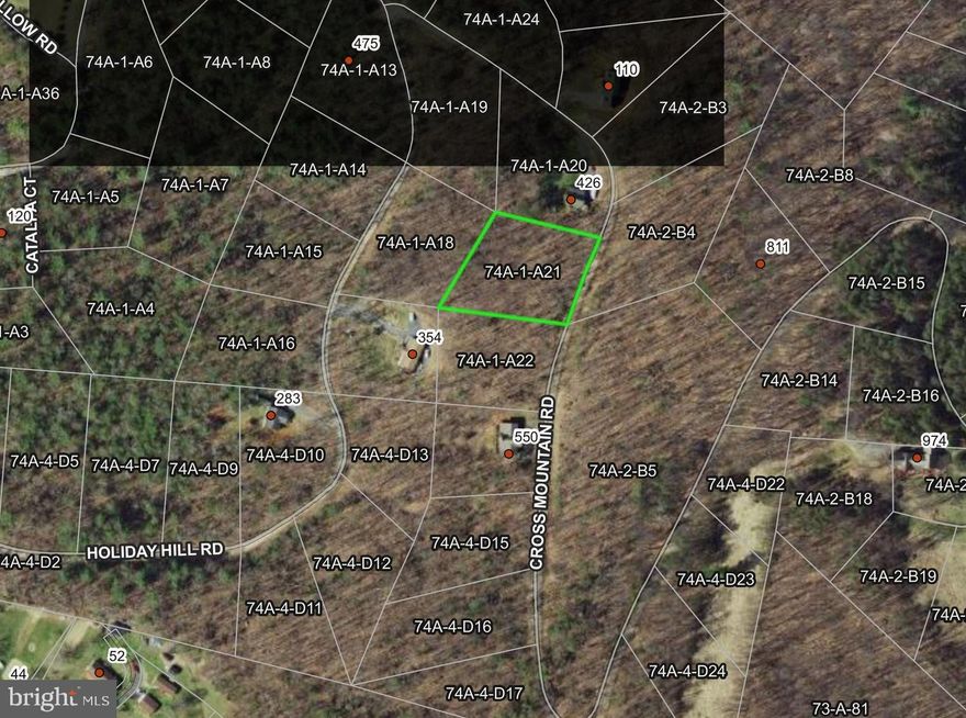 Welcome to the secluded and well-maintained Holiday Hill Subdivision. Lot A19 would be a perfect location for a dream home with its beautiful mountain views and town just minutes away. This wooded 1.17 acre lot is a great getaway location and has endless possibilities, including investment options such as creating a Shenandoah Valley vacation rental! Agent related to Seller.