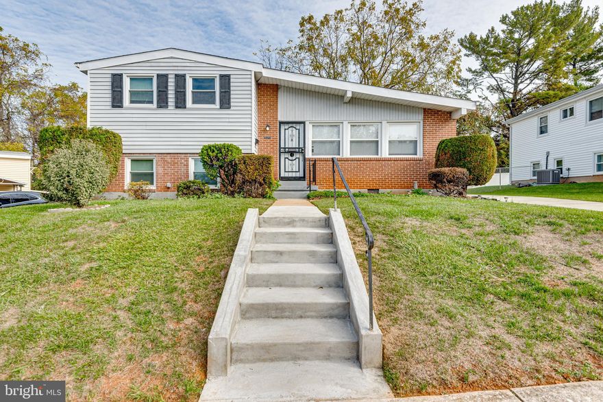 Welcome to this charming detached split level home in Gwynn Oak. This well maintained residence boasts three spacious bedrooms and one and a half bathrooms. As you step inside, you'll be greeted by the abundance of natural light and the warmth of beautifully finished hardwood floors that span both the main and upper levels of this residence.  The fenced in backyard offers both privacy and security. A storage shed is ready to house your gardening tools, outdoor equipment, or anything else you need to stow away. The backyard also includes a covered patio, creating an inviting space perfect for entertaining family and friends. Whether it's a barbecue, a relaxed evening with loved ones, or a tranquil retreat to enjoy a good book, this space is adaptable to your needs.
The kitchen offers granite countertops and stainless steel appliances. You'll find this space perfect for preparing delicious meals and creating cherished memories with loved ones.