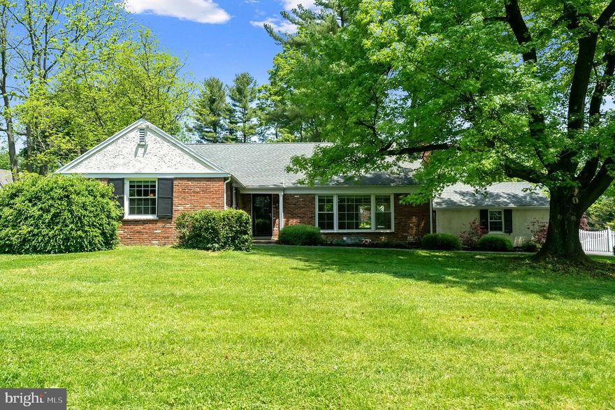 Welcome to 200 Berwind Road, located in award winning Radnor Township School District. This bright, light filled home offers many opportunities, first floor living, room for expansion, possible subdivision and much more.  Almost an acre lot, this brick, ranch home has been well maintained and updated.  Hardwood floors, updated bathrooms, fireplace, 2 car garage, patio and fenced in yard are a few of the wonderful features of this home.  Enter the foyer, to your right there is a large living room with large bay window, side long window, built in cabinets, crown molding and brick fireplace with beautiful mantle. The dining room is open from the living room,a nice size with triple windows looking out to the backyard. The kitchen is eat-in with oak cabinetry, stainless steel refrigerator and gas oven, a desk space, a large skylight and a door out to the backyard.  Hardwood floors continue from the foyer in the bedrooms. The master bedroom is spacious with a beautifully updated bathroom and large closet. Second and third bedrooms along with the renovated full hall bath complete the living space.  The attic is very large, with walk-up hardwood steps, and can be finished for more space, if needed. The basement has high ceilings with potential of being finished space. Crawl space give you storage space.  Outside included an attached garage,  brick lined, stone walkway and patio with a natural gas line for outside grilling and a fenced-in back yard. Close proximity to I-476 and Rte. 202, easy access to the city, airport, and Radnor train station. Don t miss this opportunity!  Please note that Delaware County is conducting a real estate tax reassessment, effective January 1, 2021. If you have any questions or concerns, please  contact the Delaware County Treasurer's Office or call the Tax Reassessment Hotline at 610-891-5695.