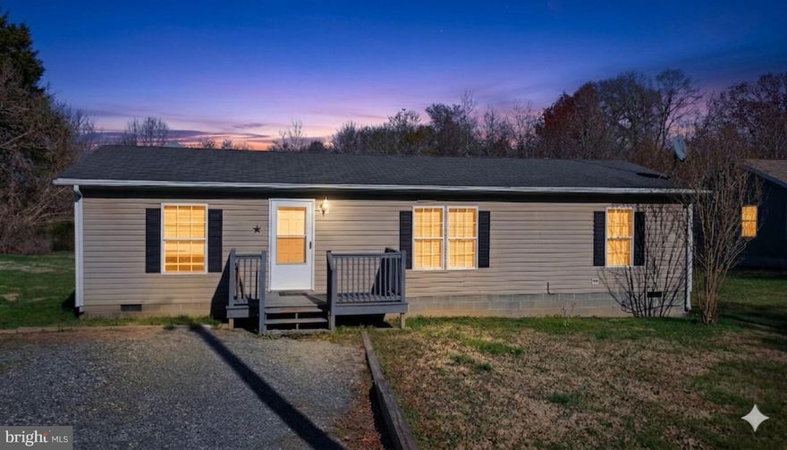 Located in the heart of Gordonsville, this beautifully updated three-bedroom, two-bathroom home offers the perfect blend of modern comfort and small-town convenience. The residence is within easy walking distance to the quaint town center, providing quick access to local shopping, dining, and parks, while the community pool, playground, and picnic shelter are located just a block away. Inside, the home has been meticulously refreshed with brand-new paint throughout, new carpeting, and updated flooring in the kitchen. The kitchen is equipped with a new microwave and nearly new appliances, including the refrigerator, washer, and dryer.

The primary suite serves as a private retreat, featuring multiple walk-in closets and an ensuite bathroom with both a separate shower and a soaking tub. Outside, the property boasts a large, level backyard that offers ample space for gardening, recreation, or the potential addition of a garage. A small patio provides a dedicated space for backyard grilling, and the spacious driveway ensures plenty of parking for residents and guests alike. With its turnkey condition and prime location, this home is ready for its next owners to move right in.