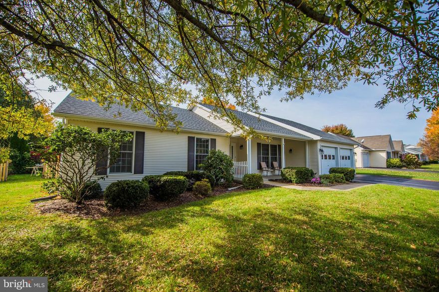 Nice Rancher in North Berkeley County at Falling Waters in Spring Mills, close to shopping, schools and I81 North, Washington Co. Maryland. Hardwood floors, newer roof, screen porch, fenced yard, 2 car garage, just to name a few amenities! Formal dining and living rooms, family room with fireplace for cozy nights, community has pool, tennis, playground and walking path. Must see!