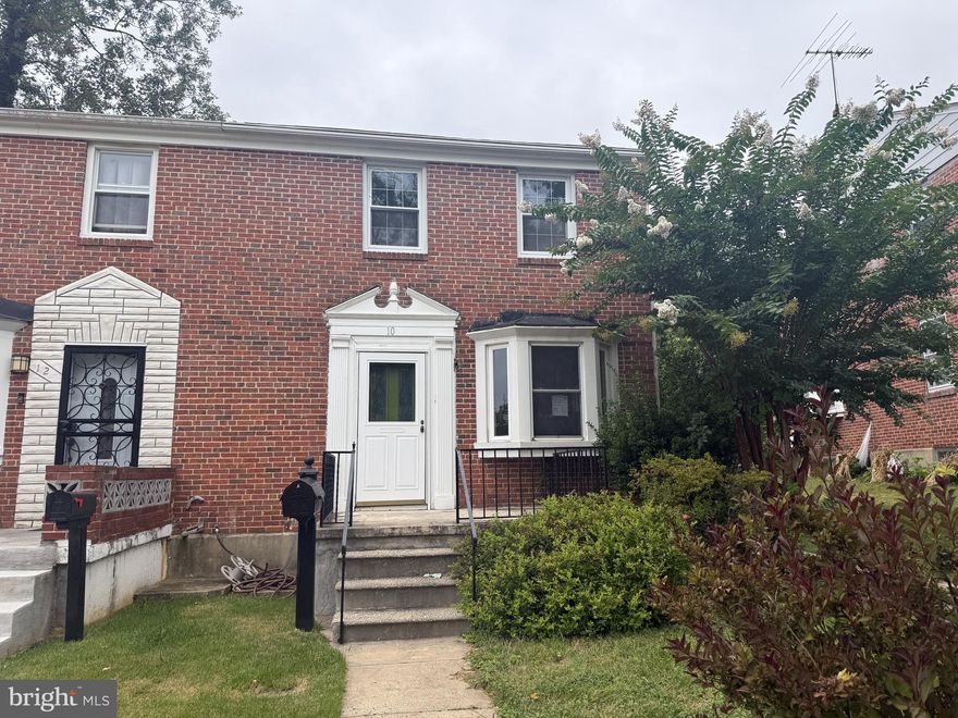 Brick end of group townhome in the Gwynn Oak/Howard Park area featuring 3 bedrooms and 1 full bath. This home offers a rear deck, yard, and plenty of potential. Conveniently located near shopping, dining, schools, and public transportation. Just minutes from Gwynn Oak Park, Forest Park Golf Course, and Leakin Park, with easy access to I-70, I-695, and Route 40 for commuting. Property is Owned by the US Dept. of HUD. Case Number 241-828724 IE. HUD Homes are Sold “As-Is”. Pre-1978 Properties to include LBP Notices. Equal Housing Opportunity. Seller may contribute up to 3% for buyer’s closing costs, upon buyer request.