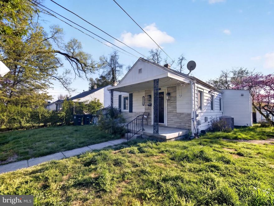 Welcome to this charming, completely renovated and well-maintained 2-bedroom, 1-bath detached Ranch/Rambler nestled in the sought-after Queens Chapel area of Hyattsville—just 4 minutes from the DC line. This thoughtfully updated home blends timeless character with modern style, showcasing original woodwork alongside contemporary upgrades for a warm yet refreshed feel. Natural light fills the home, enhancing the recessed lighting and highlighting the updated stainless steel appliances, while the surprisingly spacious bedrooms offer comfort and flexibility.<br /><br />

This home is equipped with a tankless water heater for added efficiency and offers excellent storage with two sheds located in the backyard. Enjoy a spacious front and backyard—perfect for entertaining, gardening, or simply relaxing outdoors—and a cozy front porch that’s ideal for morning coffee or unwinding in the evening.<br /><br />


Ideally located just minutes from the West Hyattsville Metro Station, along with multiple Metrobus routes on Queens Chapel Rd and Riggs Rd, commuting into Washington, DC and surrounding areas is a breeze. Enjoy the convenience of nearby shopping and dining, including The Mall at Prince George’s, Giant Food, Aldi, and Safeway, as well as a variety of local restaurants and shops along East-West Highway and Queens Chapel Road. With on-street parking and a manageable layout, this home offers the perfect blend of charm, modern updates, and prime location—ready to welcome its next owner.