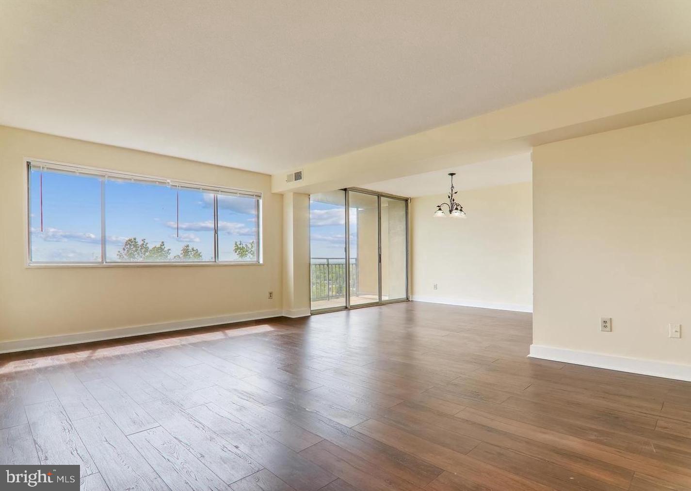 Don't miss this beautifully renovated 2 bedroom, 2 full bath condo in Presidential Towers. ALL UTILITIES & PARKING INCLUDED. 24 HOUR CONCIERGE. EXERCISE ROOM, POOL & TOT LOT. Tenant pays cable, internet. This bright and spacious 11th floor unit features a private balcony with amazing views, hardwood floors and lots of windows letting in tons of natural light. Assigned parking included plus plenty of guest parking available. Building amenities include: exercise room, pool, tot-lot, basketball courts, 24 hour concierge, and laundry room. Minutes away from the MD University Campus and public transportation. SORRY NO PETS.
