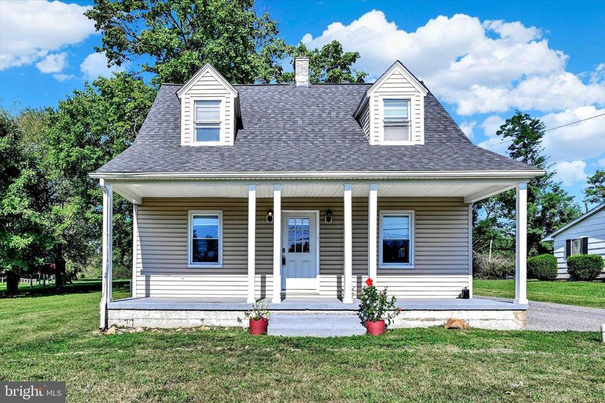 Welcome to Glen Arm Charm! This delightful 2-bedroom, 1.5-bathroom Cape Cod is a true gem in a tranquil setting. Nestled on a spacious lot, this detached single-family home offers a serene retreat from the hustle and bustle of city life. Enjoy your morning coffee or evening relaxation on the inviting front porch, perfect for taking in the beauty of the surrounding area. Inside, you'll find stunning hardwood floors that add warmth and character to the living spaces along with privacy blinds. The full bathroom features a jacuzzi tub and a walk-in shower, providing the ultimate relaxation experience. The full-size unfinished basement with laundry facilities offers ample storage and endless possibilities for customization to fit your needs. A detached 2-car garage and a spacious driveway provide plenty of parking space for you and your guests. The expansive lot offers endless outdoor possibilities, from gardening to outdoor gatherings and beyond. Upgrades to the property include a new roof installed to house and garage in 2022 to include a 10-year home warranty, new hot water heater installed in 2022, new HVAC system installed in 2020, fresh paint throughout the entire house, complete well water filtration system installed by Liberty Pure with neutralizer softener, and UV light installed mid-2020, and new stainless-steel refrigerator, microwave and dishwasher. This Glen Arm beauty is ready to welcome its next fortunate owners. Don't miss your chance to make it your own!