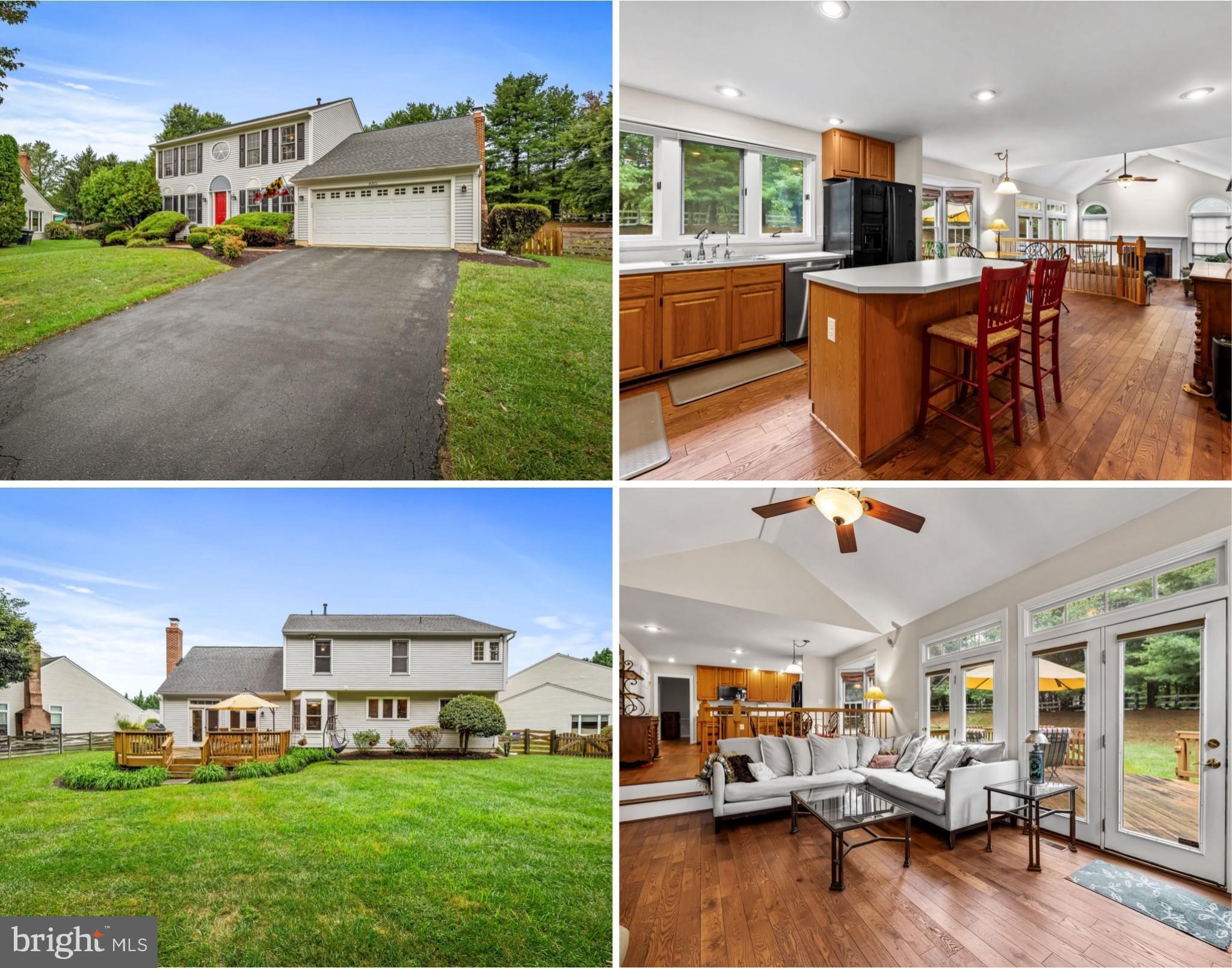 Welcome Home!
Discover this beautifully maintained Colonial in the highly sought-after Montgomery Meadows community of Ellicott City. Perfectly situated on a landscaped lot at the end of a quiet cul-de-sac, this home combines comfort, space, and timeless style.
Inside, you’ll find 4 spacious bedrooms, 2.5 bathrooms, and a thoughtfully designed layout ideal for both everyday living and entertaining. The standout primary suite is a private retreat, featuring a luxurious ensuite bath and serene ambiance.
The heart of the home is the generous eat-in kitchen, complete with an island that flows into the step-down family room. Here you’ll enjoy a cozy wood-burning fireplace and Patio doors opening to a private deck—perfect for gatherings or quiet evenings.
Additional highlights include:
Fresh paint throughout
Brand-new hardwood floors on the main level and stairs
Elegant formal living and dining rooms with crown molding and chair rail
A dedicated home office just off the foyer
Fenced and level backyard—ideal for pets, play, and entertaining
For peace of mind, all the major systems have been updated, including the roof, HVAC, and water heater.
Conveniently located just minutes from BWI Airport, Ravens Stadium, Camden Yards, and major commuter routes (100, 29, and I-95), this home offers both accessibility and charm within a welcoming community. Top-rated schools and multiple daycare/preschool options are located within 2 miles.
Don’t miss your opportunity to make 8315 Saddle Ridge Terrace your new home—schedule your showing today!