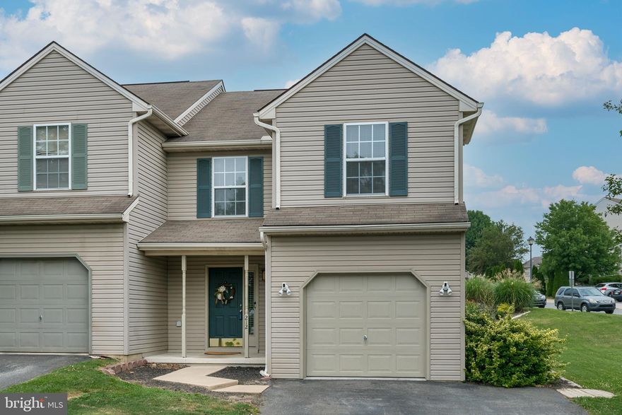 ***This BEAUTY is BACK & someone gets another shot at this home! (Buyer financing fell through)
Immaculate two-story duplex in Sterling Place. This home sits on a corner lot with an amazing location minutes from downtown Lancaster, Millersville, or Conestoga/Willow Street area. This home is in fantastic condition with over 1600 sq ft of finished living space. Open first floor with large living room, kitchen with breakfast bar, new lighting, and stainless steel appliances, and open dining area. Additional room on first level can be a family room, den, office, playroom, anything! Updated powder room on first level with one car garage and room for storage. First floor walks out to adorable patio area and yard. Three large bedrooms with walk-in closets and a full bath upstairs with 2nd floor laundry. Natural gas heat, central air, new carpet, updated bathrooms, and all appliances stay! Community playground. Fantastic for a personal residence or an investment property! One year HMS Home Warranty included!