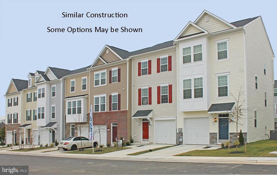 Dan Ryan Builders offers 3 level Yorktown II townhomes at Riverside Village off I81 minutes to MD line! This expanded plan unit features 8' Morning Room off of the stylish upgraded island kitchen & huge owners suite. Finished 2room lower level gives plenty of space to spread out. Everyone wants a garage! 2x6 construction for energy savings, 9ft ceilings, 3rd floor laundry. Ask about closing costs!