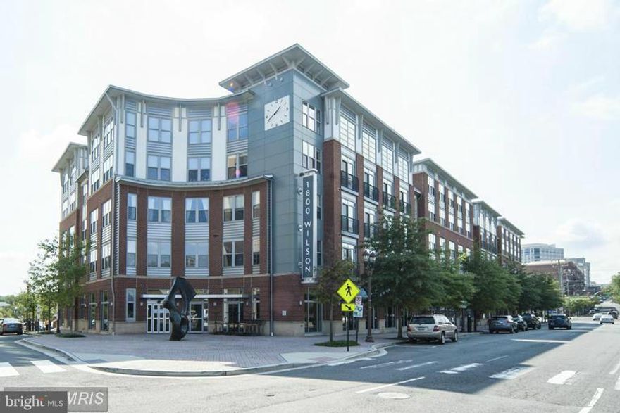 Gorgeous 1 BR/1 BA condo in dream location in Arlington - sandwiched between 2 Metros, Ben's, and Ray's across the street, accessible to 100+ restaurants, shops, 5 min to Georgetown. This condo has it all - upgraded kitchen and appliances with huge island, spacious bedroom, a built-in washer/dryer, walk-in closet in a building with an exercise room and garage parking. Rent includes gas and water.