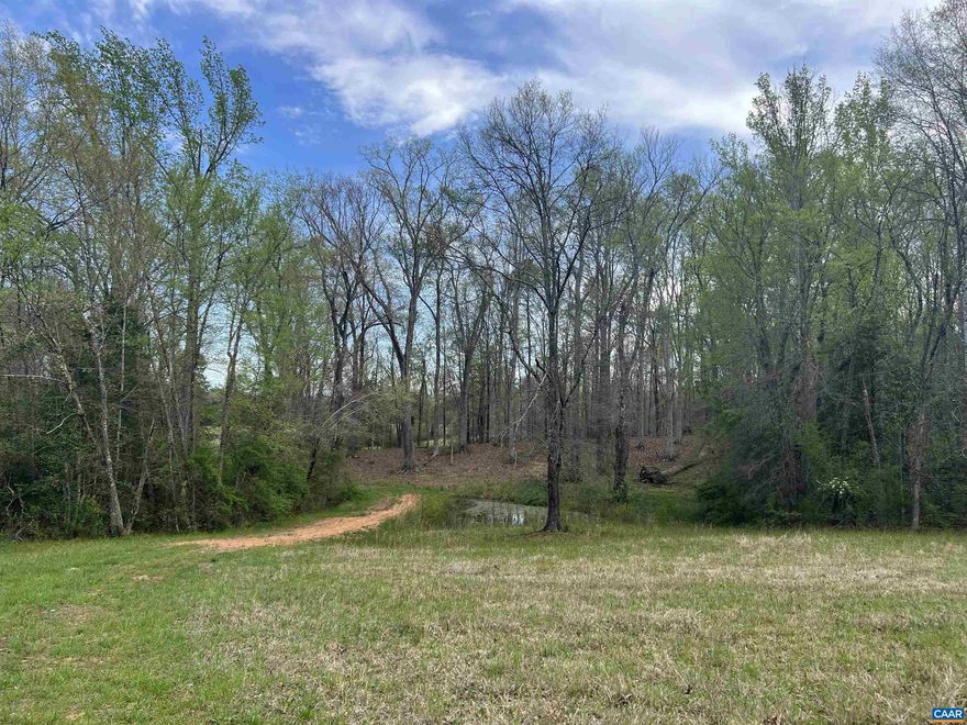 Tired of city life? Escape to the country & build your home on a knoll above the pond or on one of the other great home sites.  Bring your horses too!  Currently used for hay and corn production but would make a lovely 26+ acre homestead.  Prime location off US 522 with access to I-64 (20 minutes to Short Pump & 40 minutes to downtown Richmond or Charlottesville). Two parcels being sold together w/ good road frontage.  Come walk the land and experience the beauty for yourself!,Lacy Quail Ridge