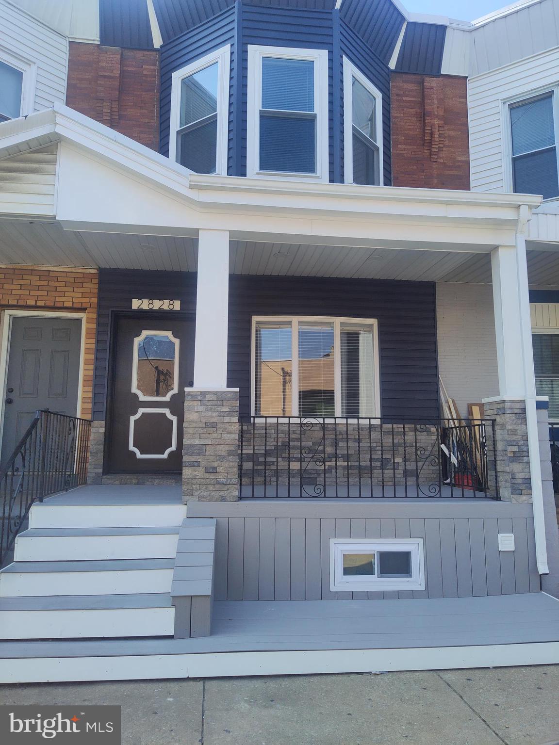 Beautiful completely rehabbed Port Richmond home. This home boasts an open floor plan and has a large living room with bow window to let in plenty of natural sunlight, gorgeous kitchen, with an island that has plenty of storage and seating for seven, stainless steel appliances, quartz counter tops with nice design, shaker self closing cabinets, big window that lets in plenty of sunshine, and exit to rear yard. Second floor has 3 nice size bedrooms with barn style closet doors, recessed lighting, new tiled full bath, linen closet, and a stunning staircase that was handcrafted and has a very unique style. Basement floor and walls have been freshly painted this is where you will find the laundry area. There are 2 central air conditioning units that are cost efficient. Make your appointment today.
