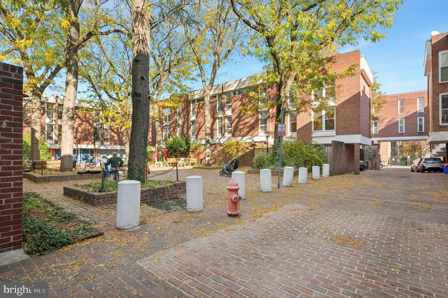 Welcome to University Mews, a distinctive residential community in the heart of University City, Philadelphia. This charming 3-bedroom, 1.5-bath home offers both a one car garage and an additional space in driveway, making urban living convenient. University Mews is a community featuring 47 contemporary homes arranged around a peaceful private courtyard, creating a strong sense of community and a tranquil environment. This home is situated near the center of the community and is just steps from the popular courtyard. In walking distance from the University of Pennsylvania and Drexel University, it’s the ideal spot for those seeking proximity to campus life. Parents will appreciate being in the highly sought-after Penn Alexander School catchment, a top-rated K-8 public school. The home’s modern architectural style blends seamlessly into its vibrant, urban surroundings, while the shared courtyard provides a communal space for relaxation and socializing. This home embodies the perfect mix of private living and community, all in a prime university area location. Don’t miss out on this highly desirable property in University City and make this house your home! Homes for sale in this urban community don't come up often so schedule your showing today!