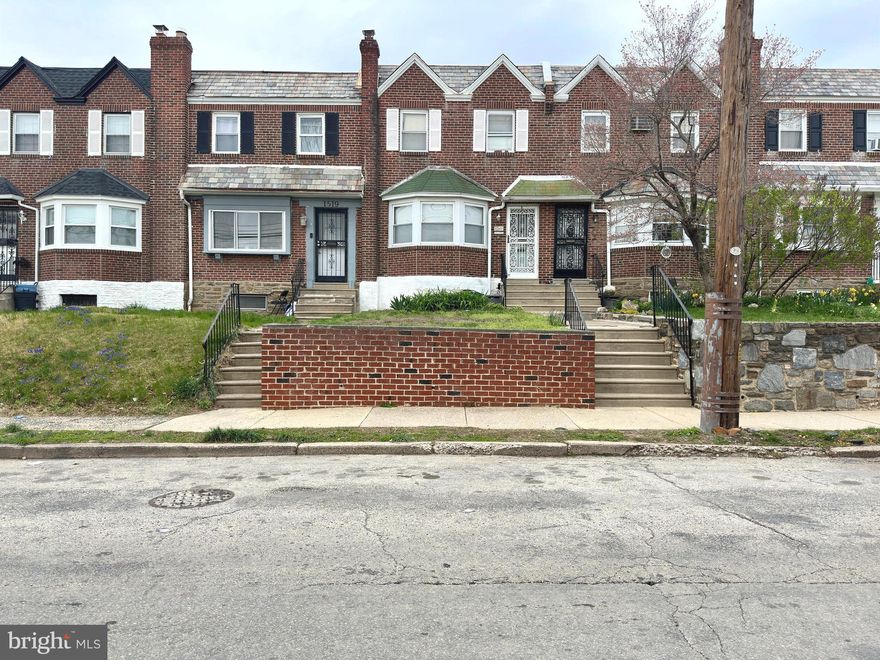 INVESTMENT OPPORTUNITY at 1521 E Walnut Lane in the heart of West Oak Lane! The property needs renovation but has great potential. On the first floor, you'll find a spacious living room featuring a large front window that floods the space with natural light. The adjacent dining room has a pass-through to the kitchen. Upstairs, the second floor offers three generously sized bedrooms with ample closet space, along with a full hall bath. The home also features a partial basement with a dedicated laundry area, plus access to the rear driveway and garage. Additional highlights include a custom front retaining wall, an ideal location with easy access to shopping, schools, public transportation, and Simons Recreation Center. This home has been lovingly cared for by the same family for over 50 years, and now it’s ready for a new owner. 
The home is being sold as-is and anything left in the home comes with the home.