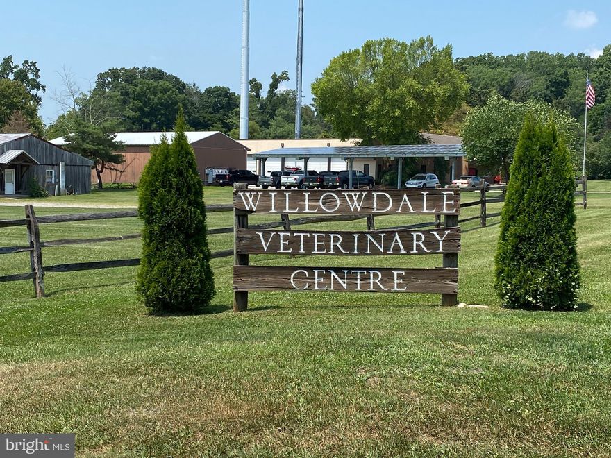 Veterinary Hospital seated on 5.2 acres in the heart of Unionville. Zoned WMU, this property features 1 storage barn structure (not climate controlled) with metal roof and a large clinic in the rear of the property, built in 1950 on a concrete pad. Roof was replaced in March of 2021.  Stone driveway with ample parking. Electric is provided through PECO and telecom is provided through Verizon currently. Conveniently located on PA-82 just above PA-926.