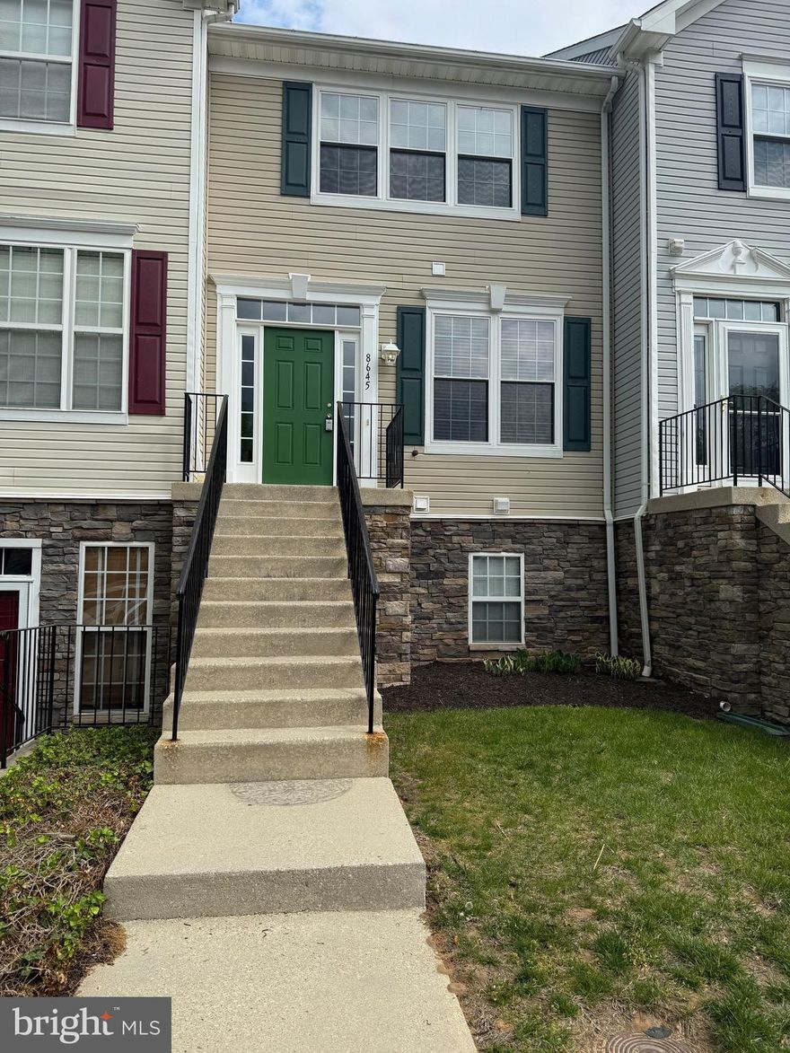 Beautiful newly renovated townhome with open floor plan, large kitchen with island, built in microwave, all appliances, washer and dryer and private deck.  Second level master bedroom with master bath and 2nd bedroom with private bath.  Abundant amenities, community center, indoor/outdoor pools, tennis, hiking, biking and trails.  Close to major highways, 295, 495, 32, 50 Marc Train, Ft Meade and BWI.