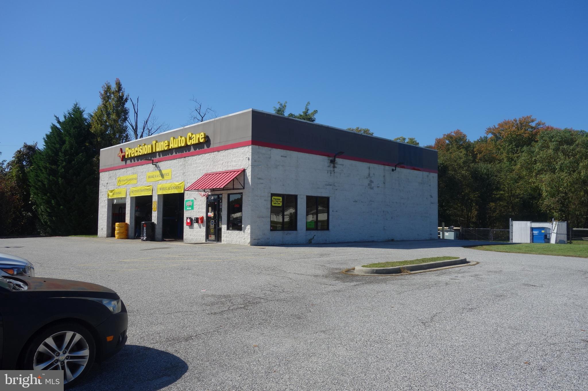 The Feazell Commercial Group is pleased to present for sale a Precision Tune
Auto Service Station plus adjacent pad site located in Aberdeen, MD just 30
miles North of Baltimore City. Custom built by landlord for tenant in 2005,
the property consists of a freestanding building with a Gross Leasable Area
(GLA) of 3,289 square feet situated on a .84-acre lot. Precision Tune
occupies roughly 1/2 of this lot and the other 1/2 is a paved padsite ready
to go for another free standing building of similar size.
Precision Tune is paying $82,039/yr on a corporately guaranteed, Double-Net (NN) lease with 5
years remaining on their original lease term (July 2029 expiration) and four
remaining options to renew with 15% increases or CPI whichever is less. The
Cap rate is 5% and includes the paved padsite next door to the Precision
Tune which is tenant-ready. The lease is guaranteed by PTAC which is owned
by parent company Icahn Automotive Group LLC. Aberdeen as a city is the
largest employer in Harford County MD. This Precision Tune is located near the
intersection of South Philadelphia Blvd and James St and has an average daily
traffic count of 34,000+ vehicles per day. The property is in an area with a
population of over 45,600 people living within a five-mile radius. Major retail
tenants and points of interest in close proximity include: 7-Eleven, McDonalds,
Lidl, Walmart, Wawa, Royal Farms, Autozone, and Dominos Pizza.
The property’s corporate guarantee and strategic location make this Precision Tune an
attractive investment opportunity. Additional 1+/- acre of usable land behind
the site available for sale as well separately.