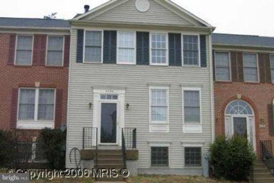 This three level townhome is move in ready! The home offers hardwood floors on all three levels. Four bedrooms, three full and one half baths. Kitchen has breakfast room bump out plus adjoining dining area. This home offers tons of space for the money. Quick commute to Ft Meade, 32, 295, 97 and 95. $35 app fee per occupant over 18. No Pets! Ready for immediate occupancy!