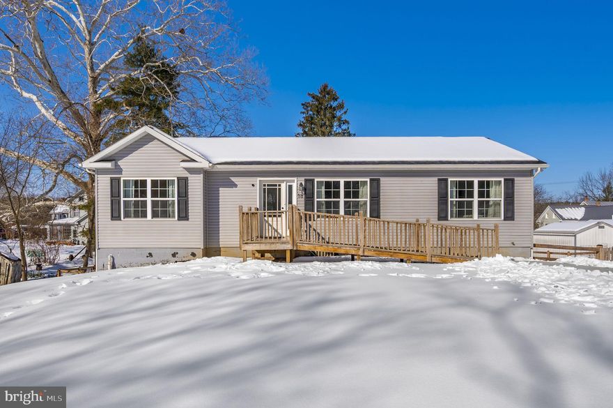 This beautifully maintained 3-bedroom, 2-full-bath rancher, built in 2020, offers a rare chance to purchase a nearly new single-family home. The home has been fully upgraded and lovingly cared for, making this a truly special opportunity for the next owner. Designed with comfortable first-floor living in mind, the layout is open, functional, and easy to live in day-to-day. The kitchen and main living areas flow nicely together, creating a welcoming space whether you’re relaxing at home or hosting friends and family. All bedrooms and full baths are conveniently located on the main level, making the home ideal for anyone looking to avoid stairs while still having room to grow. Downstairs, the wide-open walk-out basement provides an incredible blank canvas. Whether you envision a family room, home office, gym, guest suite, or additional bedrooms, the space is ready to be finished and offers the potential to add significant square footage and long-term value. Outside, you’ll love the brand-new fenced-in backyard, perfect for pets, kids, or simply enjoying some outdoor privacy. A new gravel parking pad out front adds convenience and flexibility for additional vehicles. Located in the charming and quaint town of Keedysville, this home offers the peace of small-town living while still being just minutes from Boonsboro and Hagerstown, and within an easy commute to Frederick and Fort Detrick. You get the best of both worlds—quiet surroundings with quick access to shopping, dining, and major routes! Schedule a showing now!